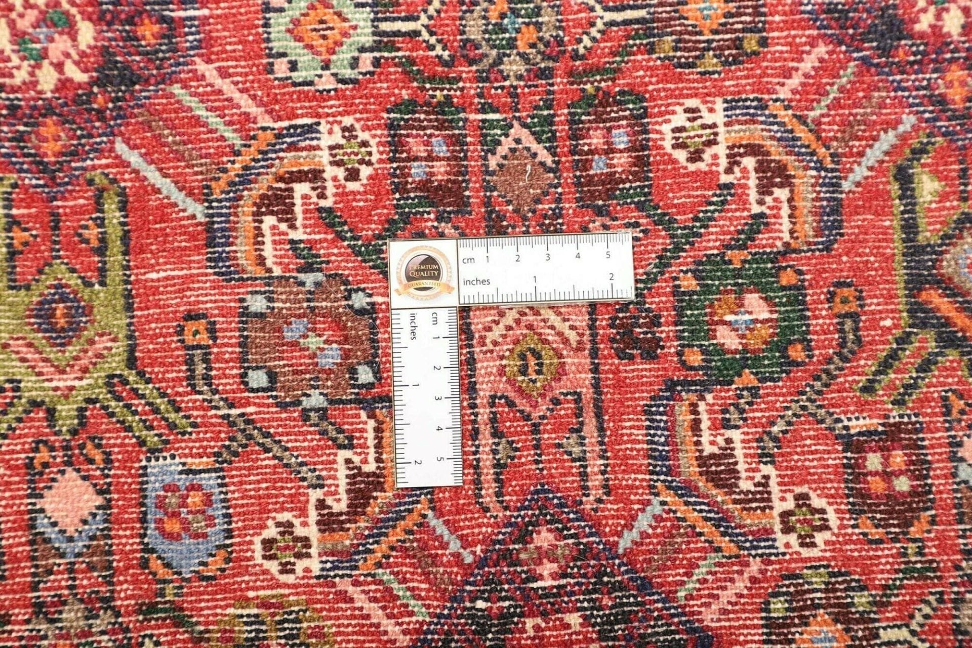 Handgeknüpfter Hamadan Herati Perserteppich 105 × 145 cm