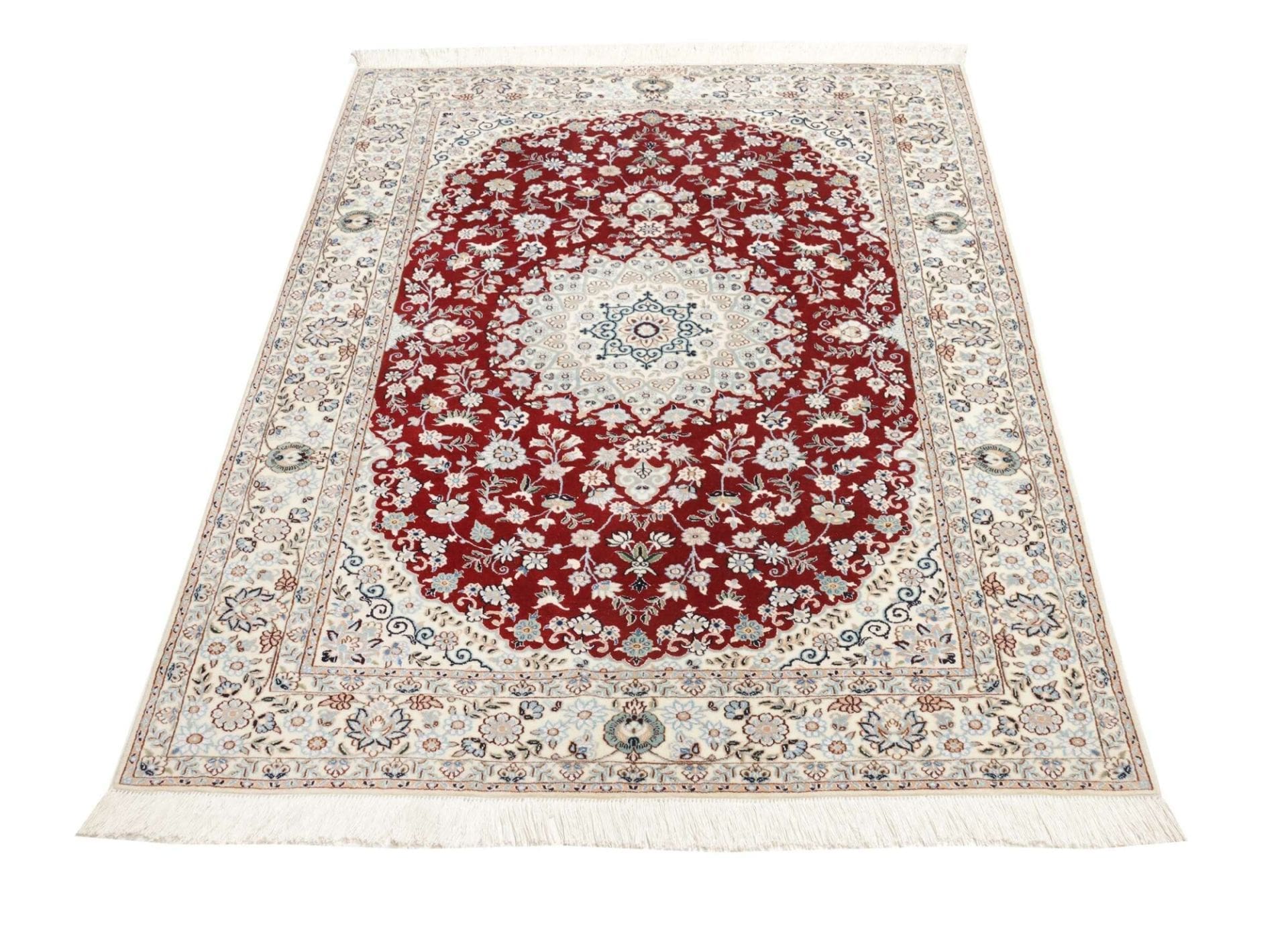 Nain Perserteppich aus Iran, 121 × 168 cm