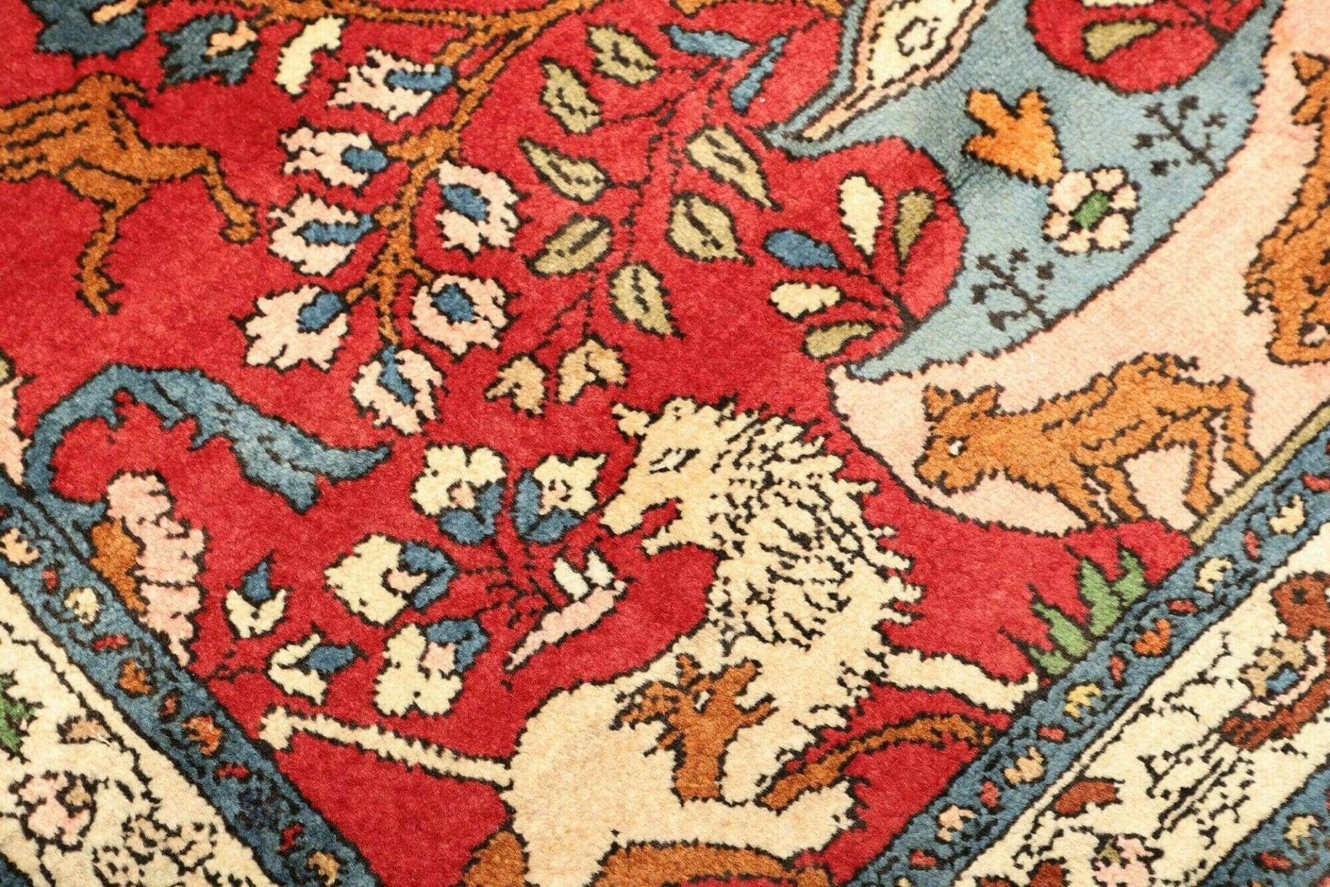 Hamadan Herati Perserteppich aus Iran, 113 × 154 cm