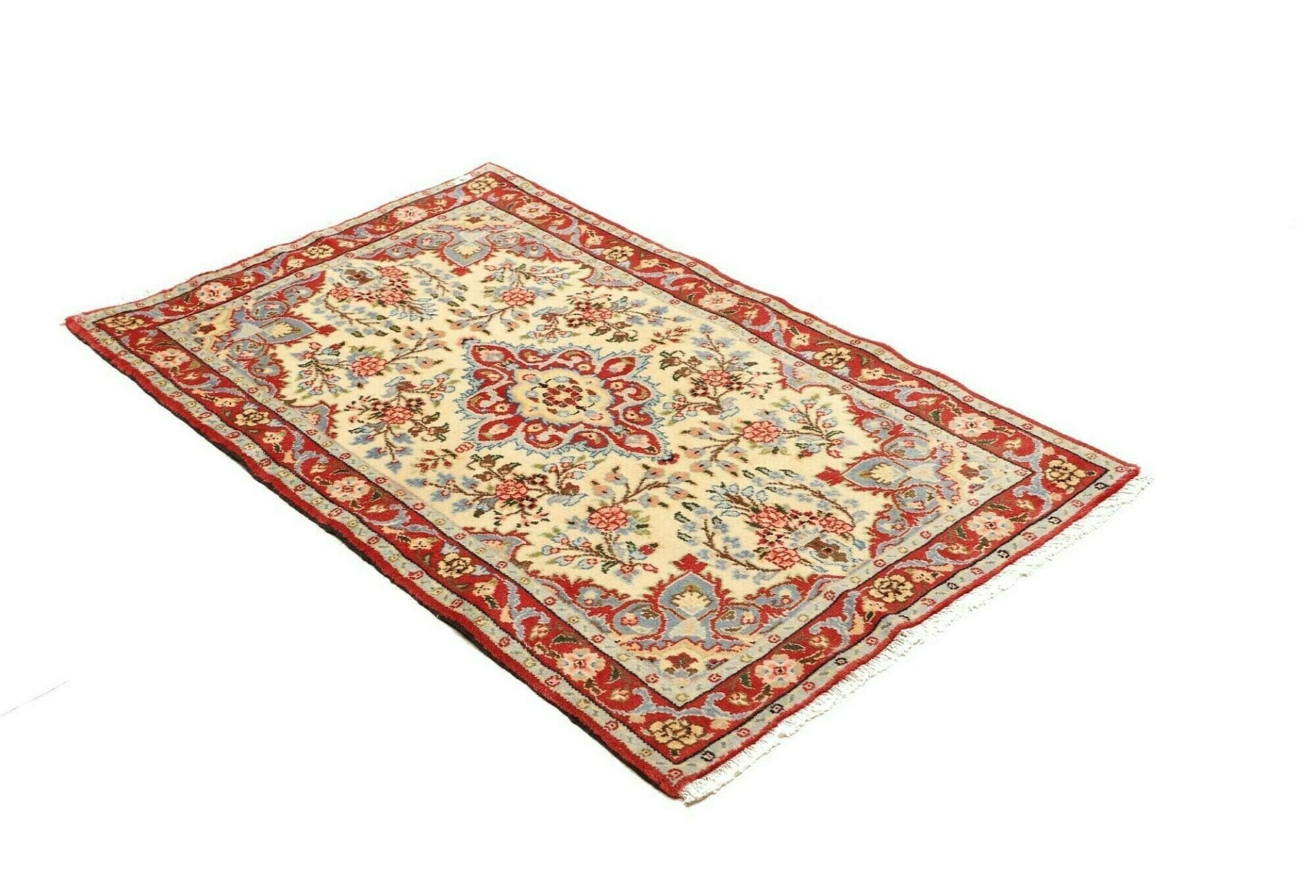 Hamadan Herati Perserteppich aus Iran, 88 × 133 cm