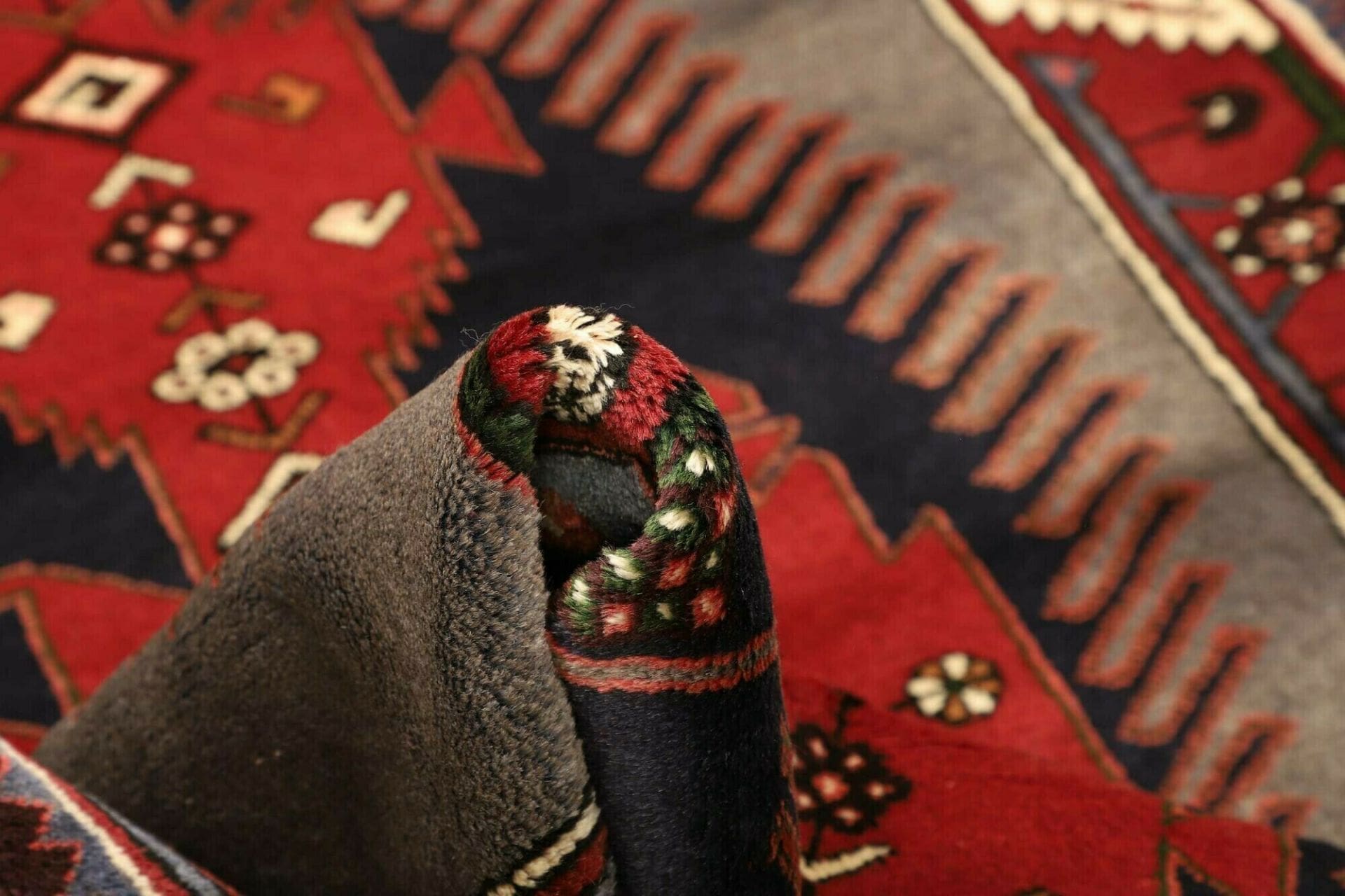 Hamadan Herati Perserteppich aus Iran, 111 × 150 cm