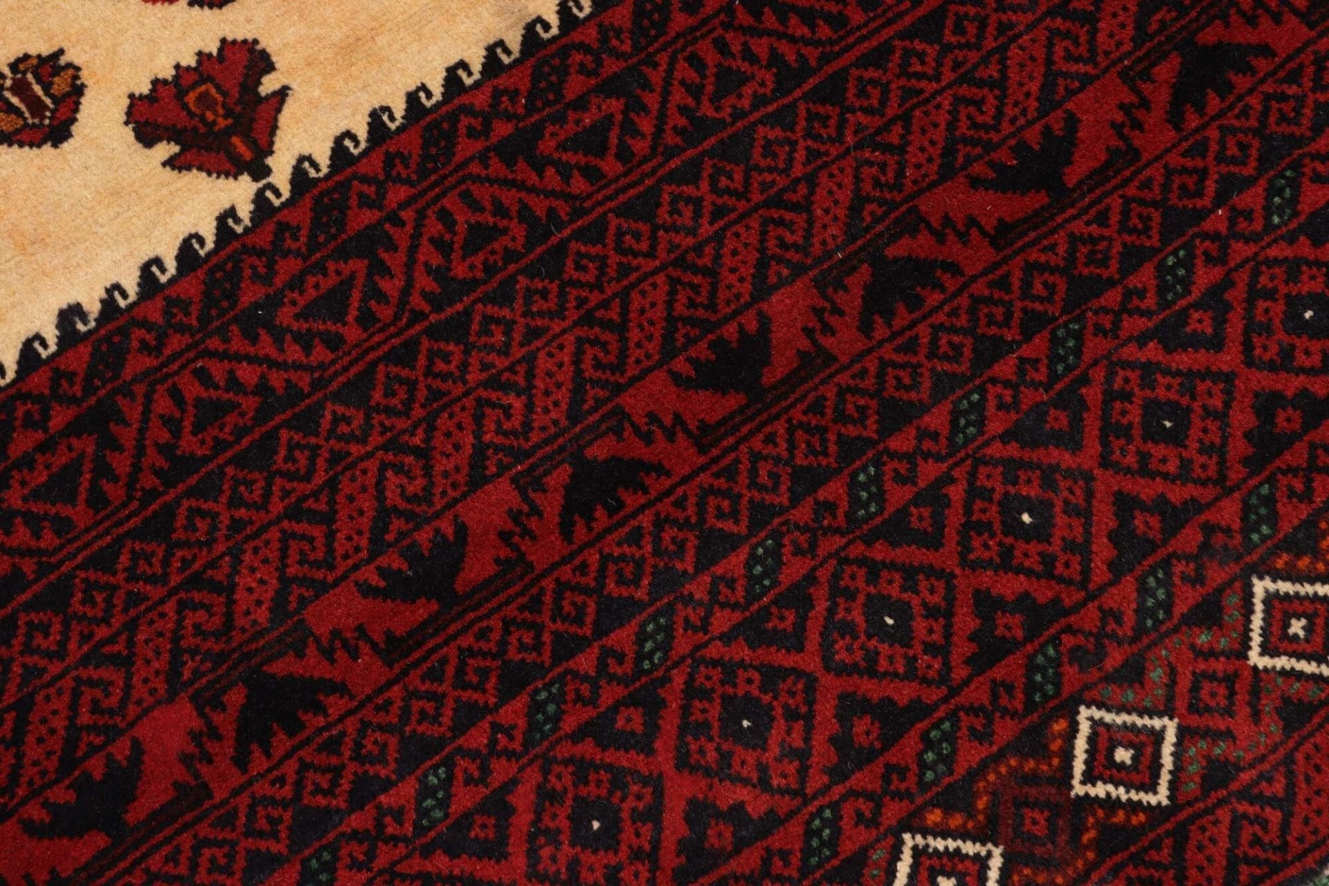 Nain Perserteppich 89 × 174 cm aus Wolle, handgeknüpft