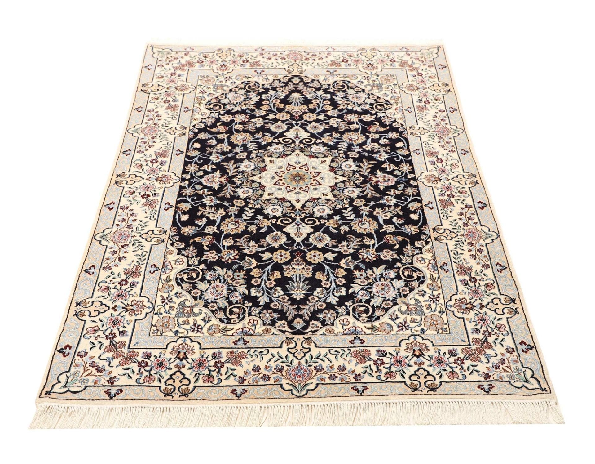 Nain Perserteppich aus Iran, 106 × 155 cm
