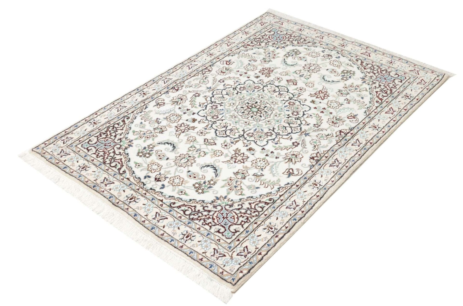 Handgeknüpfter Nain Perserteppich 105 × 144 cm