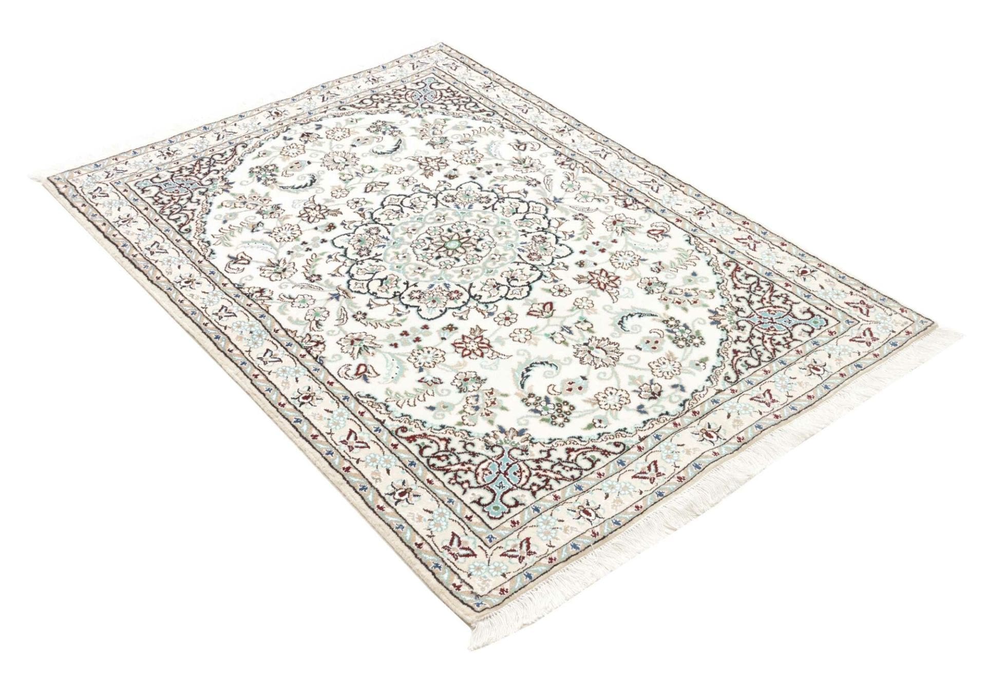Handgeknüpfter Nain Perserteppich 105 × 144 cm