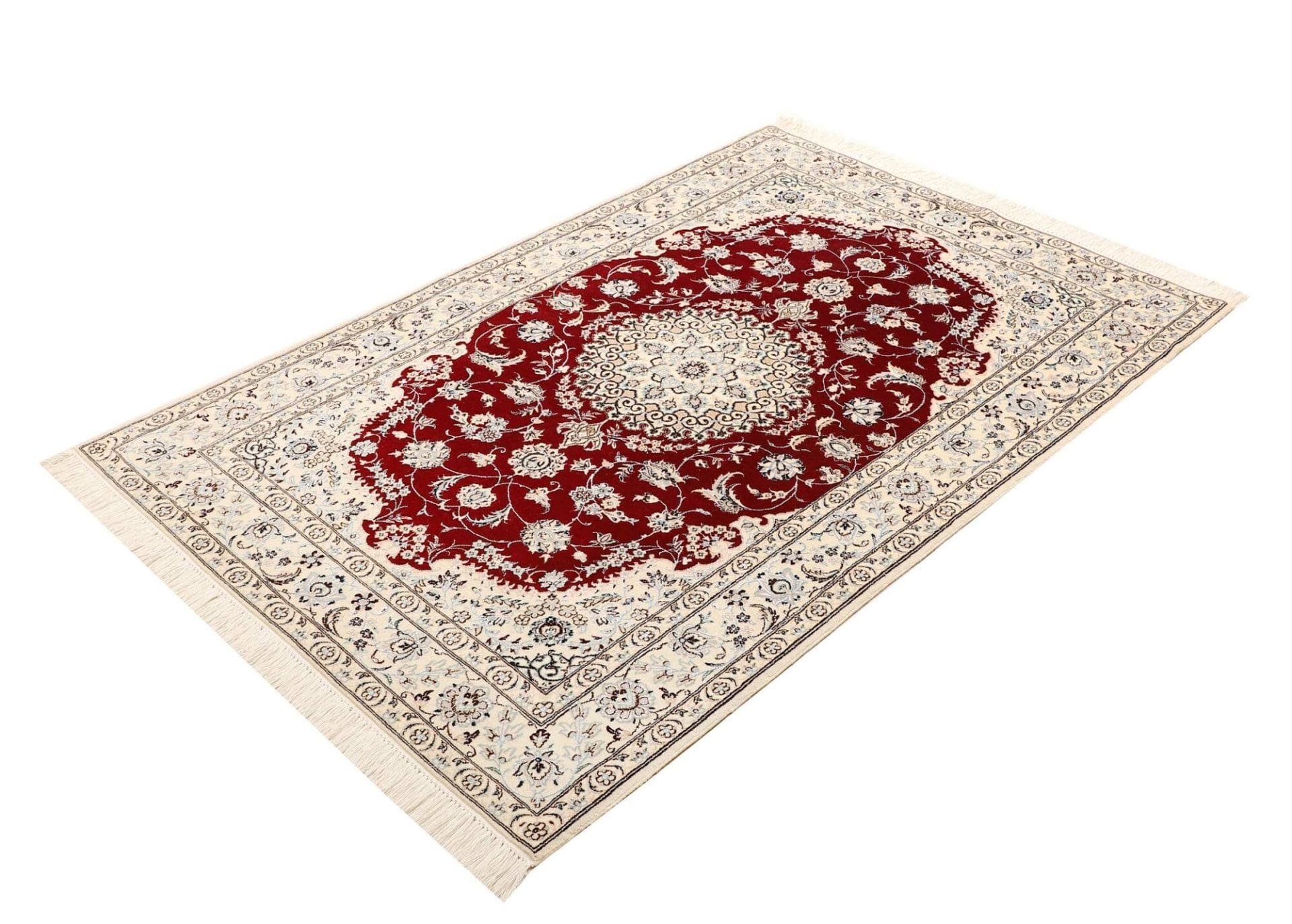 Nain Perserteppich aus Iran, 110 × 164 cm