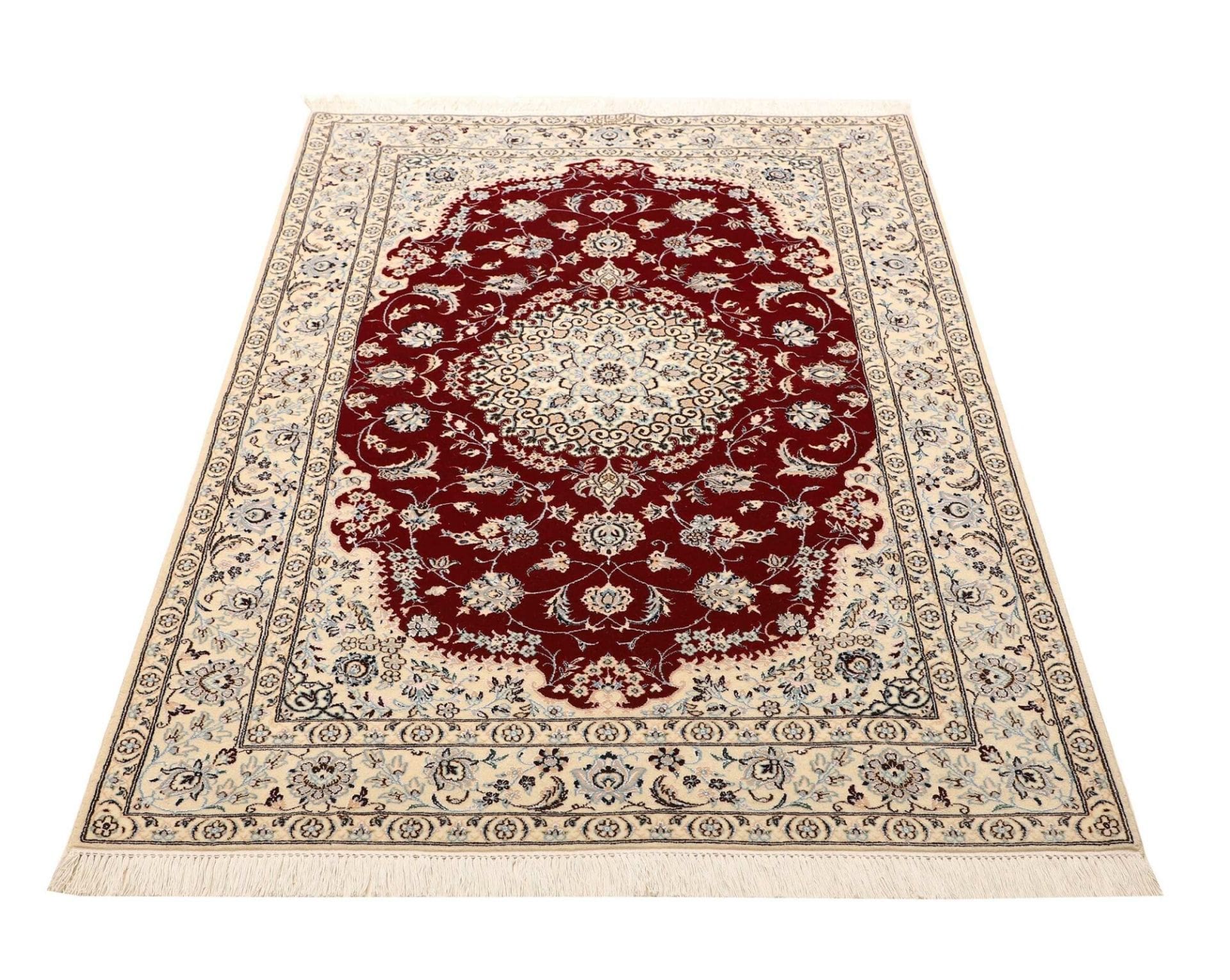 Nain Perserteppich aus Iran, 110 × 164 cm