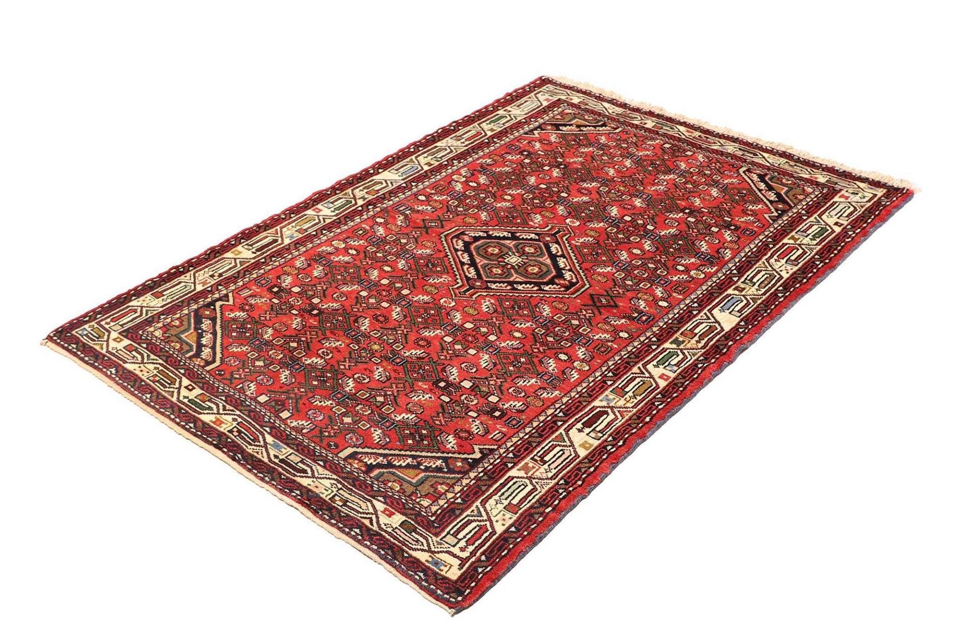 Hamadan Herati Perserteppich aus Iran, 108 × 155 cm