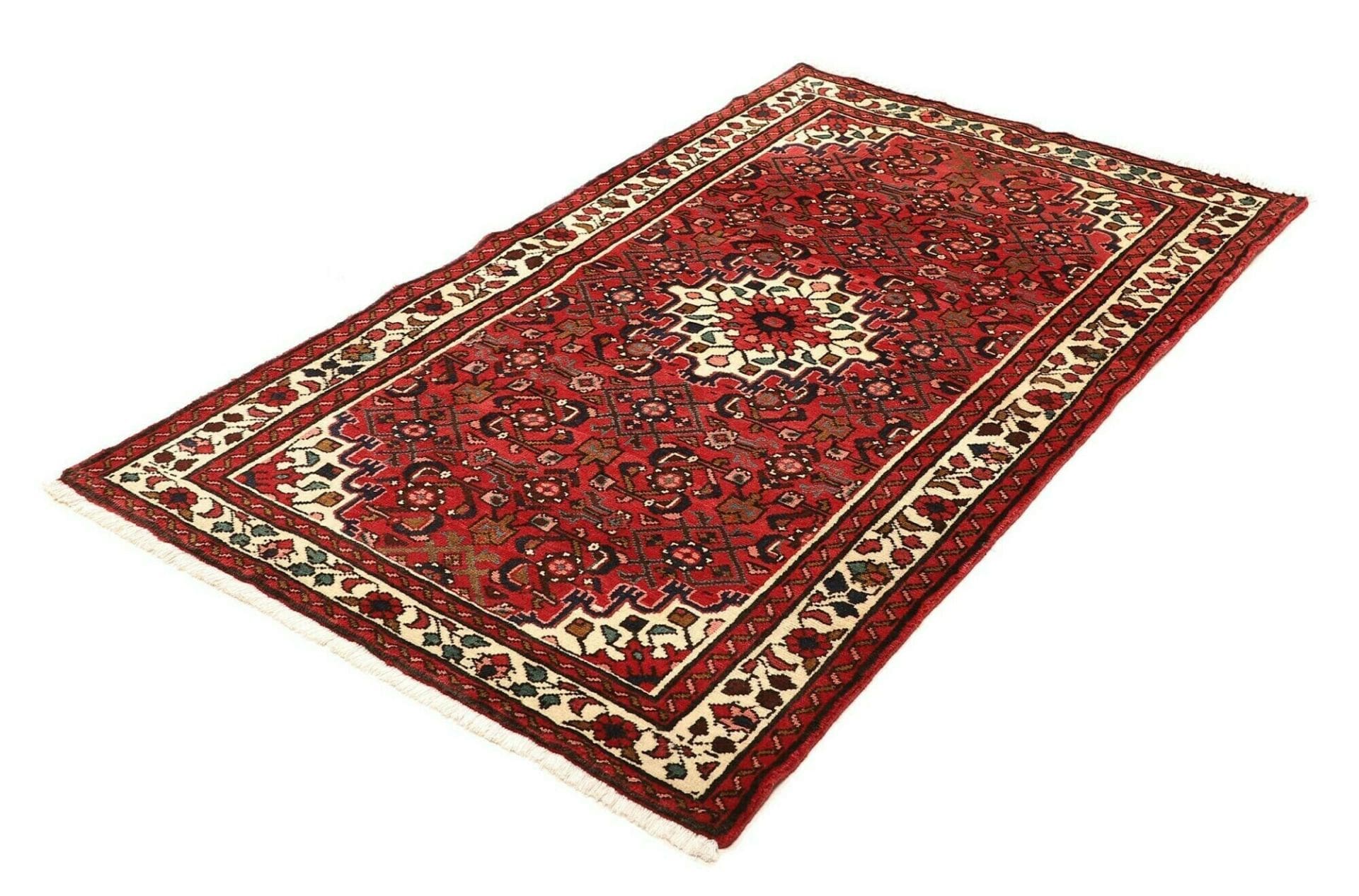 Handgeknüpfter Hamadan Perserteppich 109 × 170 cm