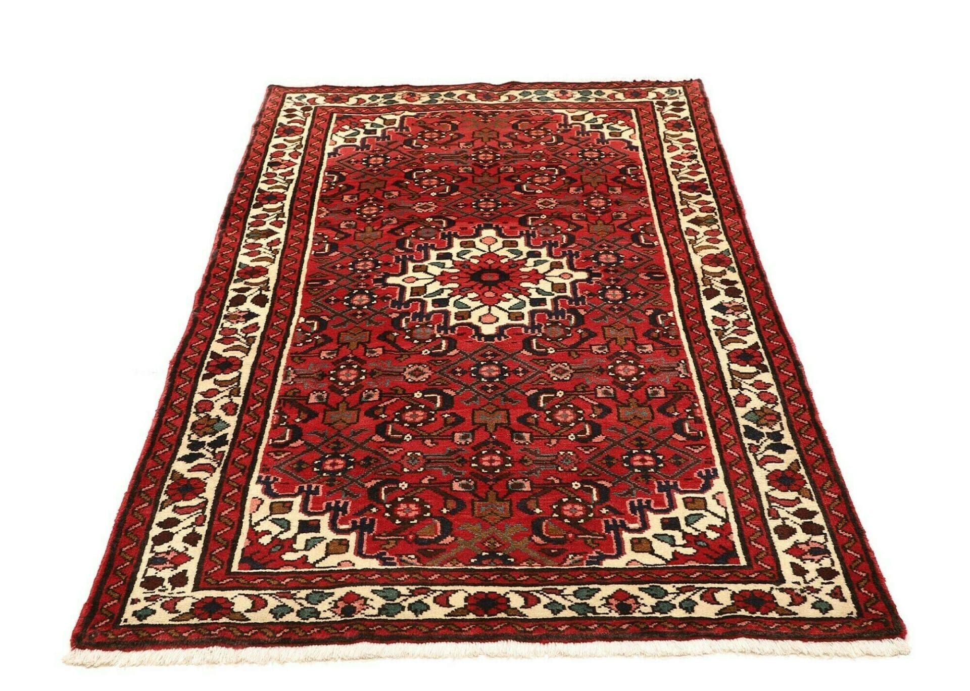 Handgeknüpfter Hamadan Perserteppich 109 × 170 cm
