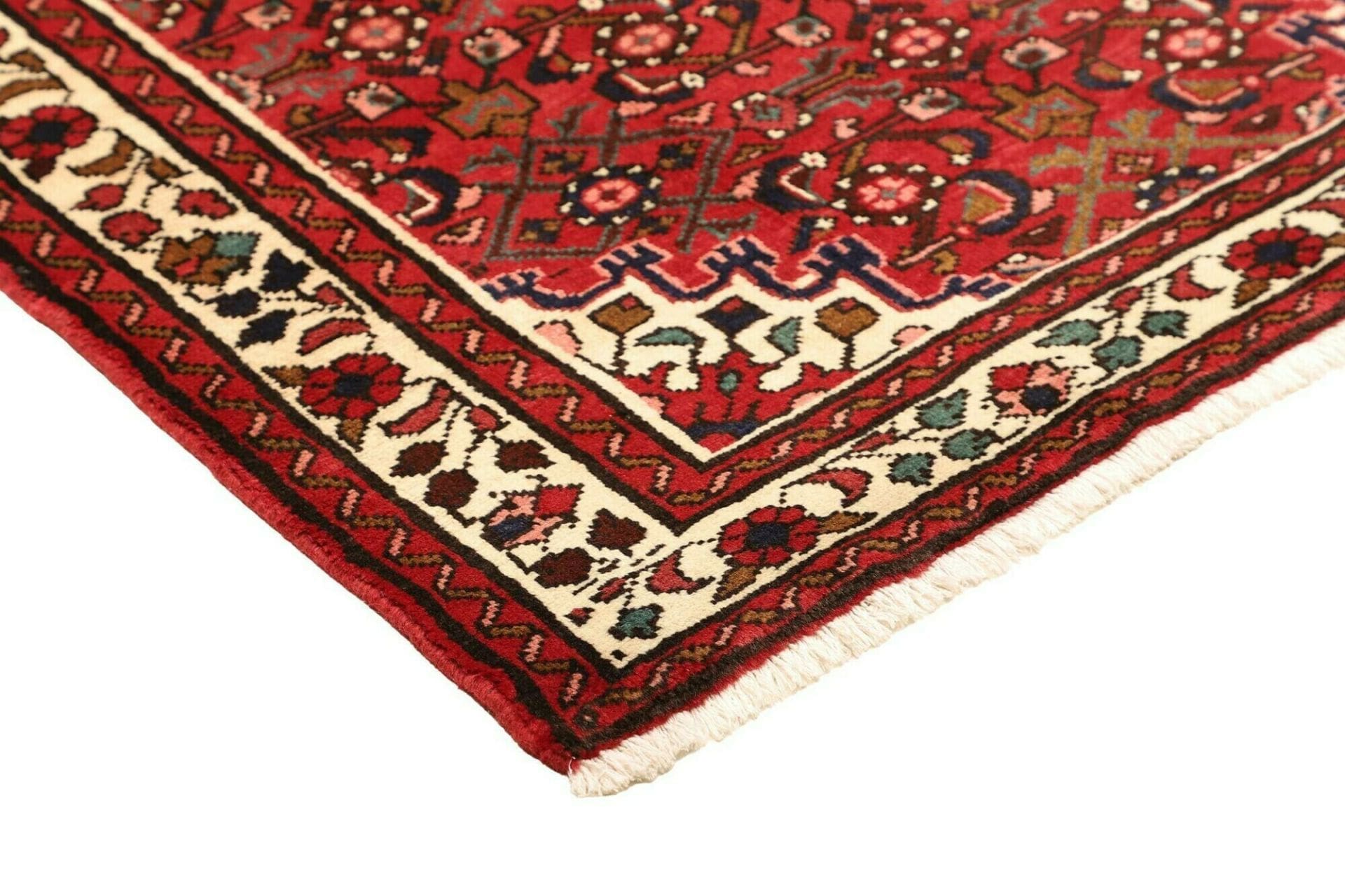 Handgeknüpfter Hamadan Perserteppich 109 × 170 cm