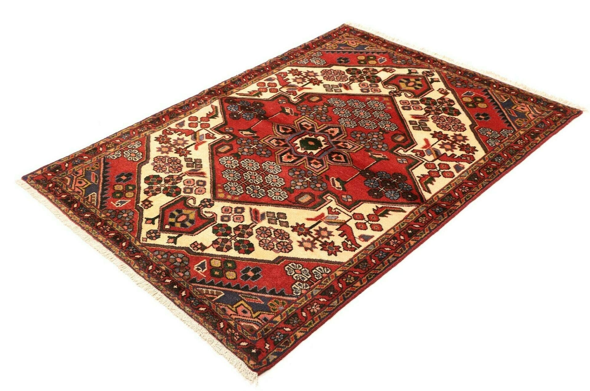 hamadan-teppich-113-x-150cm-herati-muster-schurwolle-handgeknupft-1 Hamadan Herati Perserteppich 113 × 150 cm aus Wolle, handgeknüpft