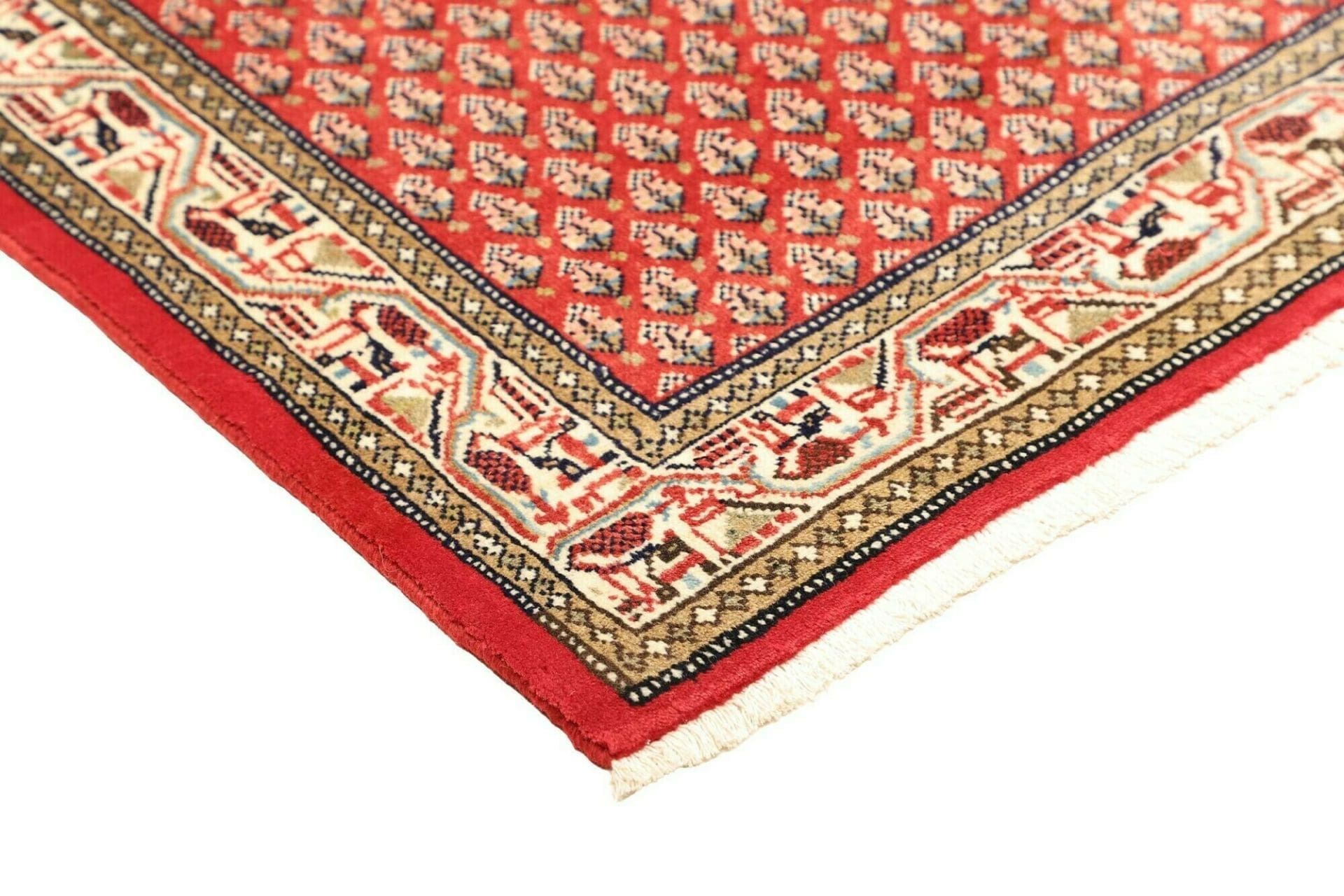 Handgeknüpfter Hamadan Perserteppich 113 × 150 cm