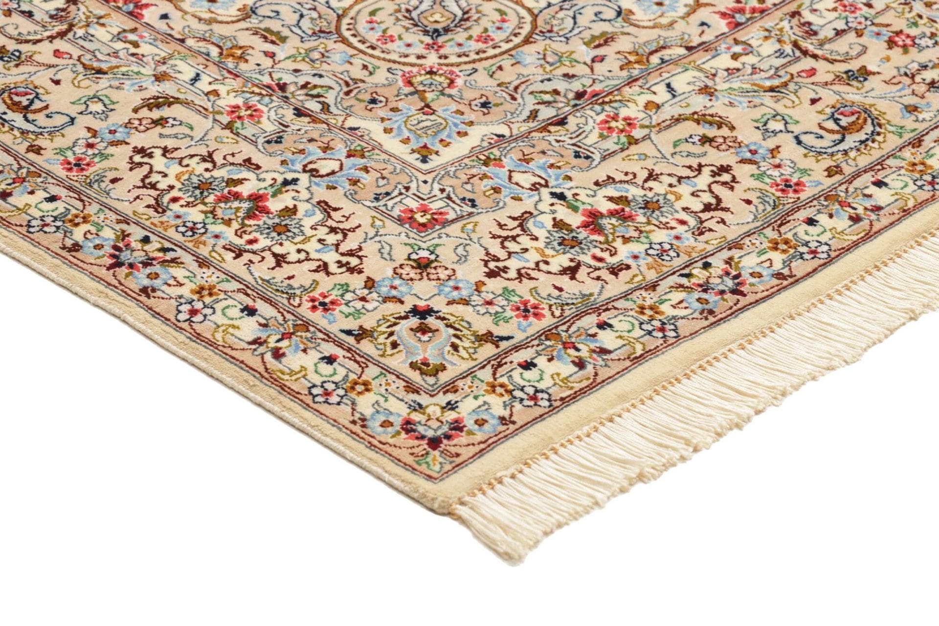 Ghom Perserteppich aus Iran, 102 × 150 cm