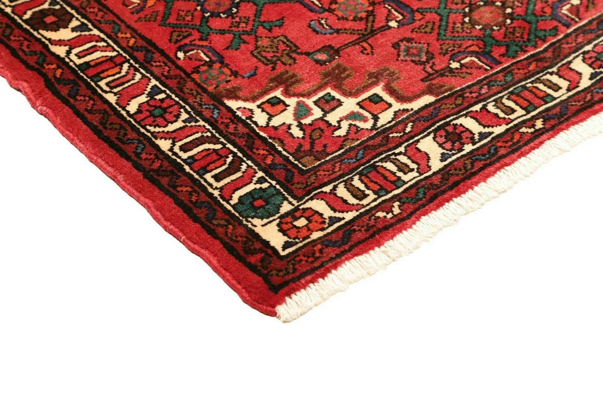 Hamadan Herati Perserteppich aus Iran, 109 × 152 cm