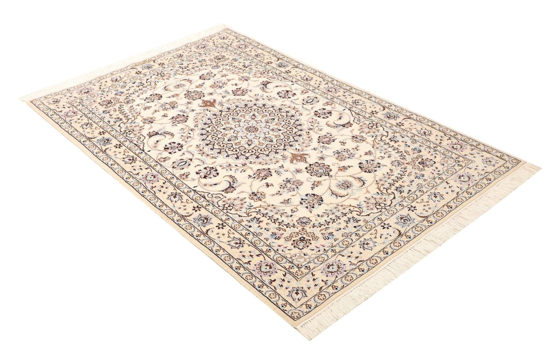 Handgeknüpfter Nain Perserteppich 106 × 159 cm