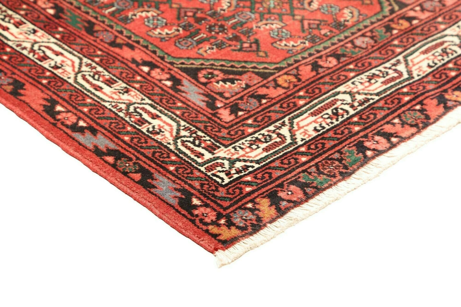 Handgeknüpfter Hamadan Herati Perserteppich 103 × 150 cm