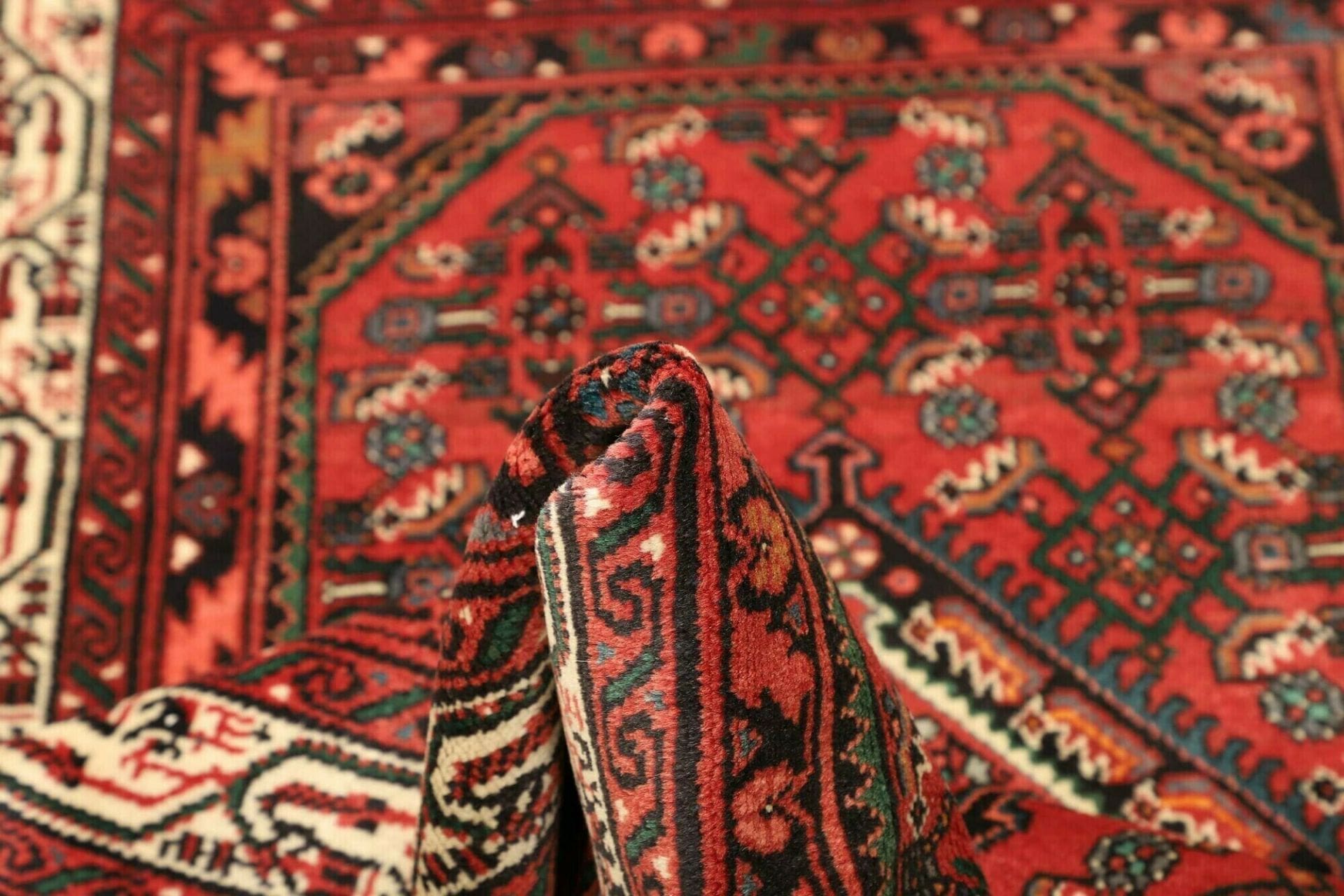 Handgeknüpfter Hamadan Herati Perserteppich 103 × 150 cm