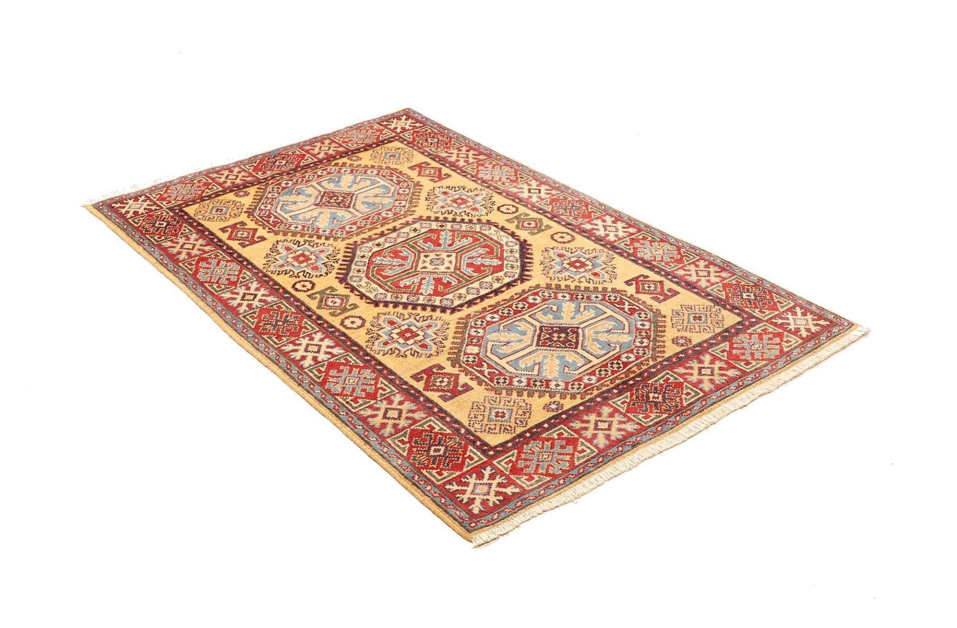 Kazak Orientteppich 103 × 153 cm aus Wolle, handgeknüpft