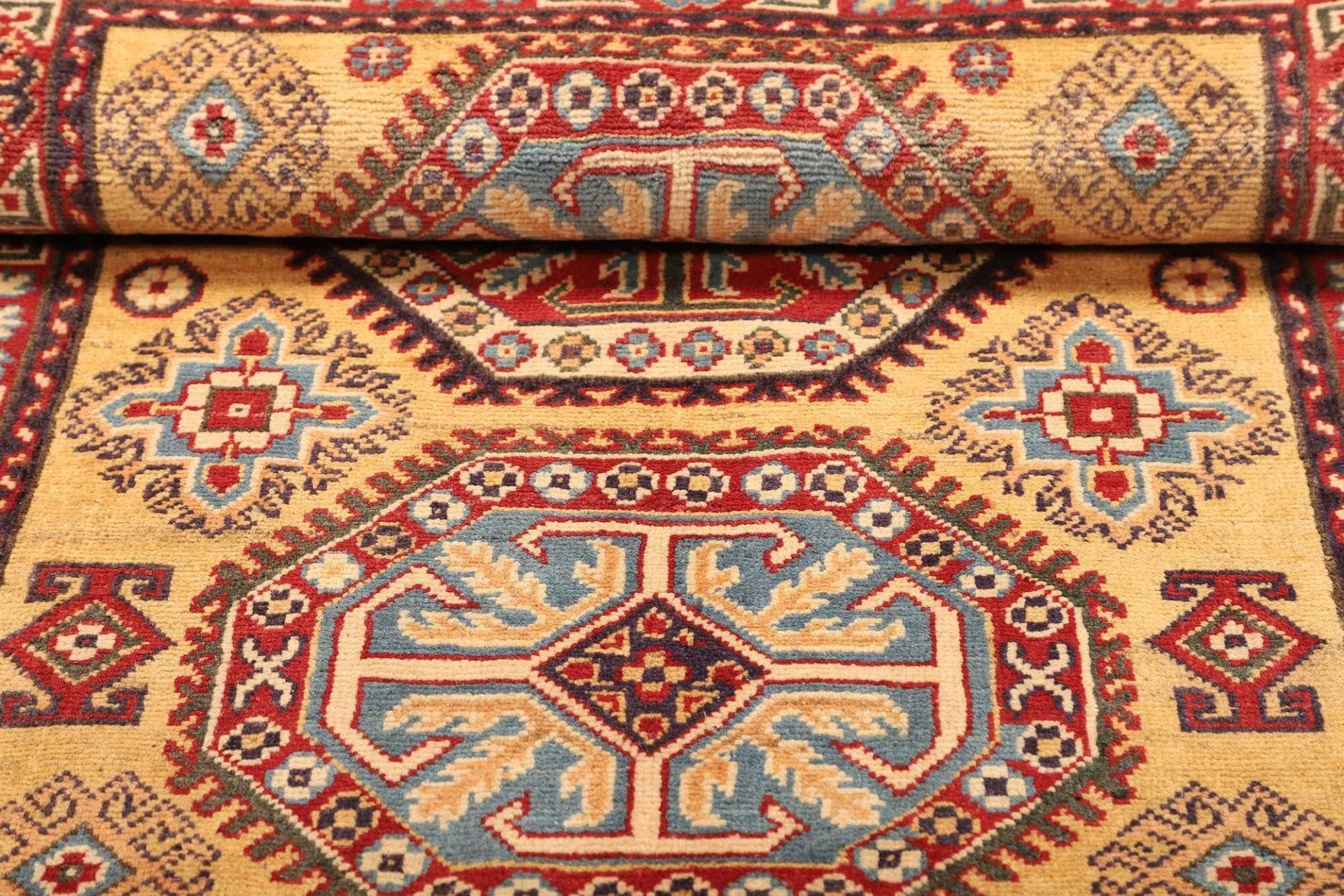 Kazak Orientteppich 103 × 153 cm aus Wolle, handgeknüpft