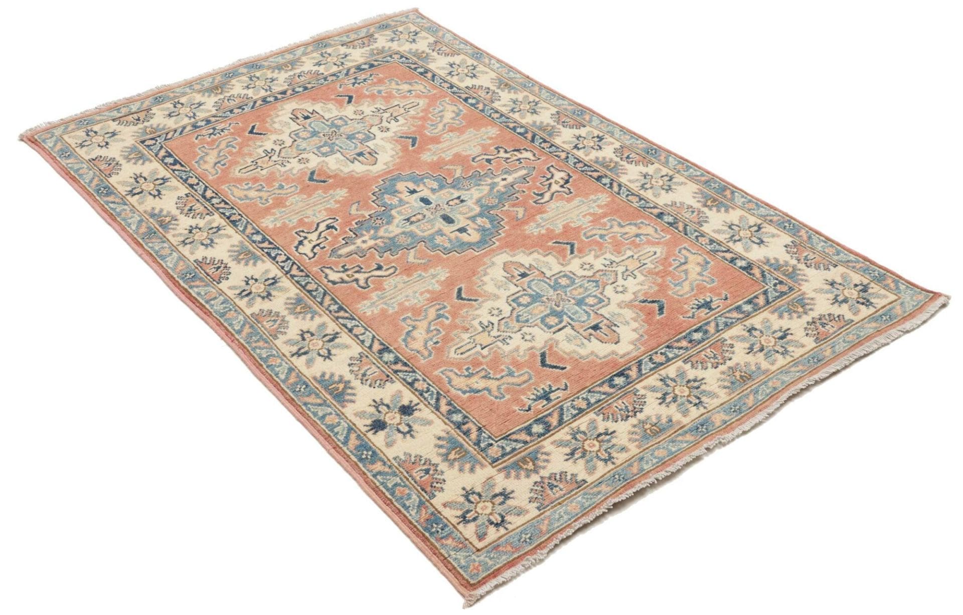 Handgeknüpfter Kazak Orientteppich, 104 × 155 cm, Wolle