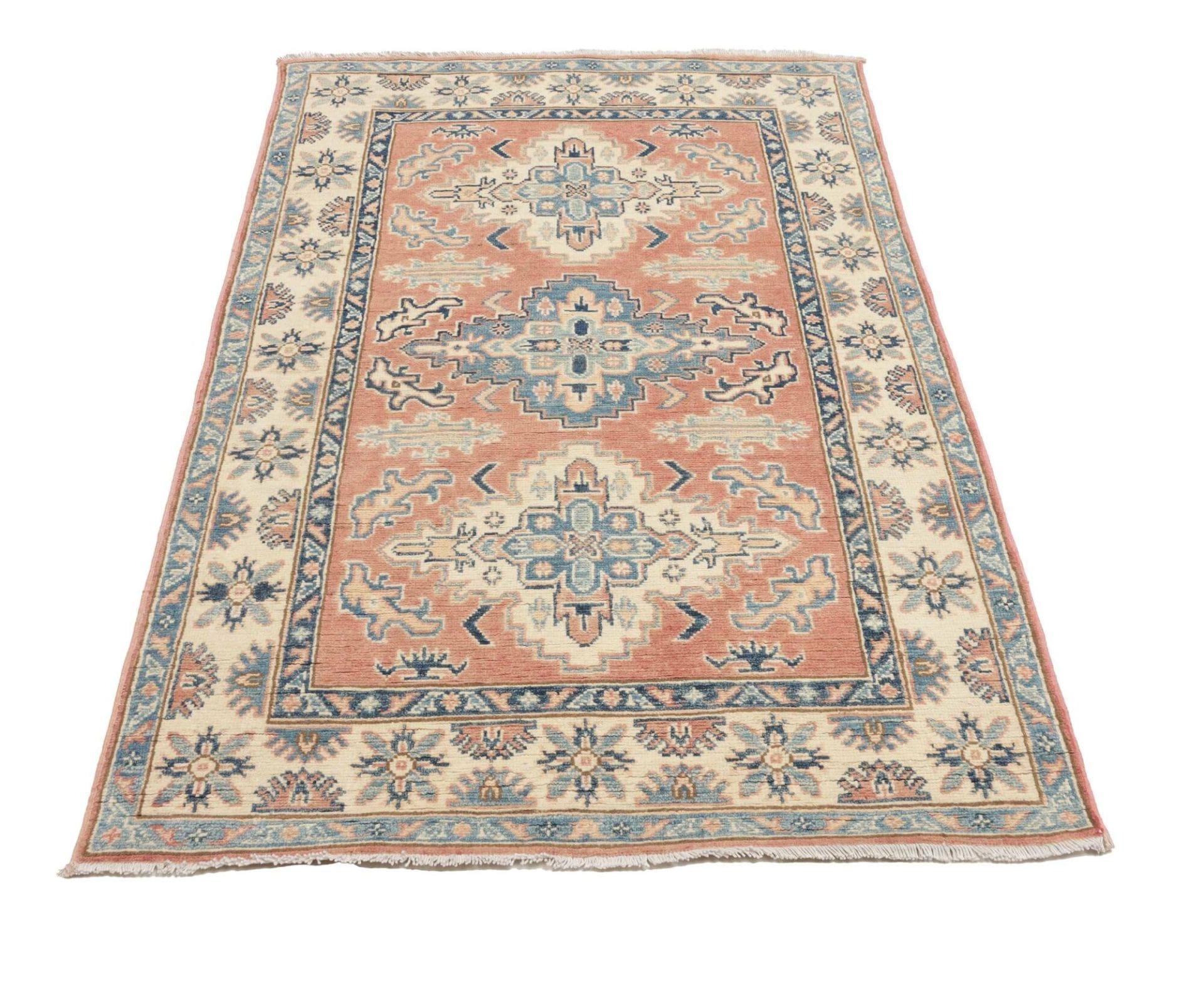 Handgeknüpfter Kazak Orientteppich, 104 × 155 cm, Wolle