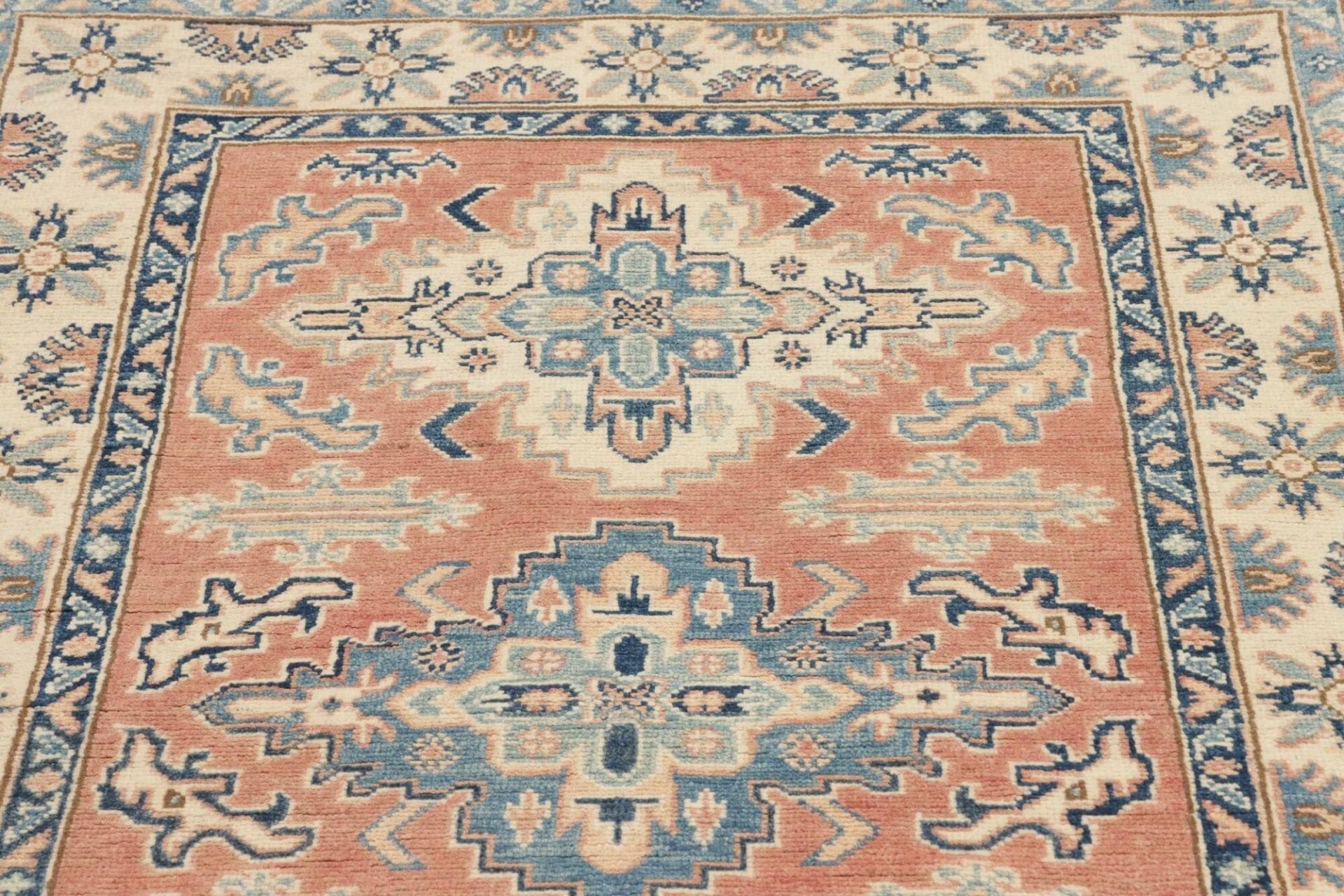 Handgeknüpfter Kazak Orientteppich, 104 × 155 cm, Wolle