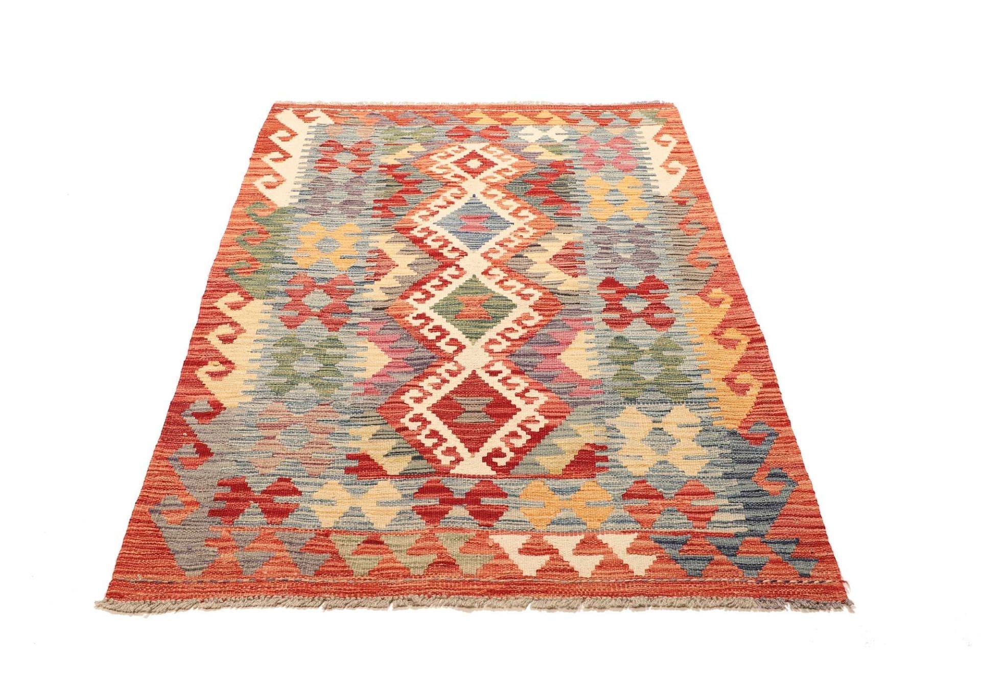 Kelim 102 × 148 cm aus Wolle, handgewebt