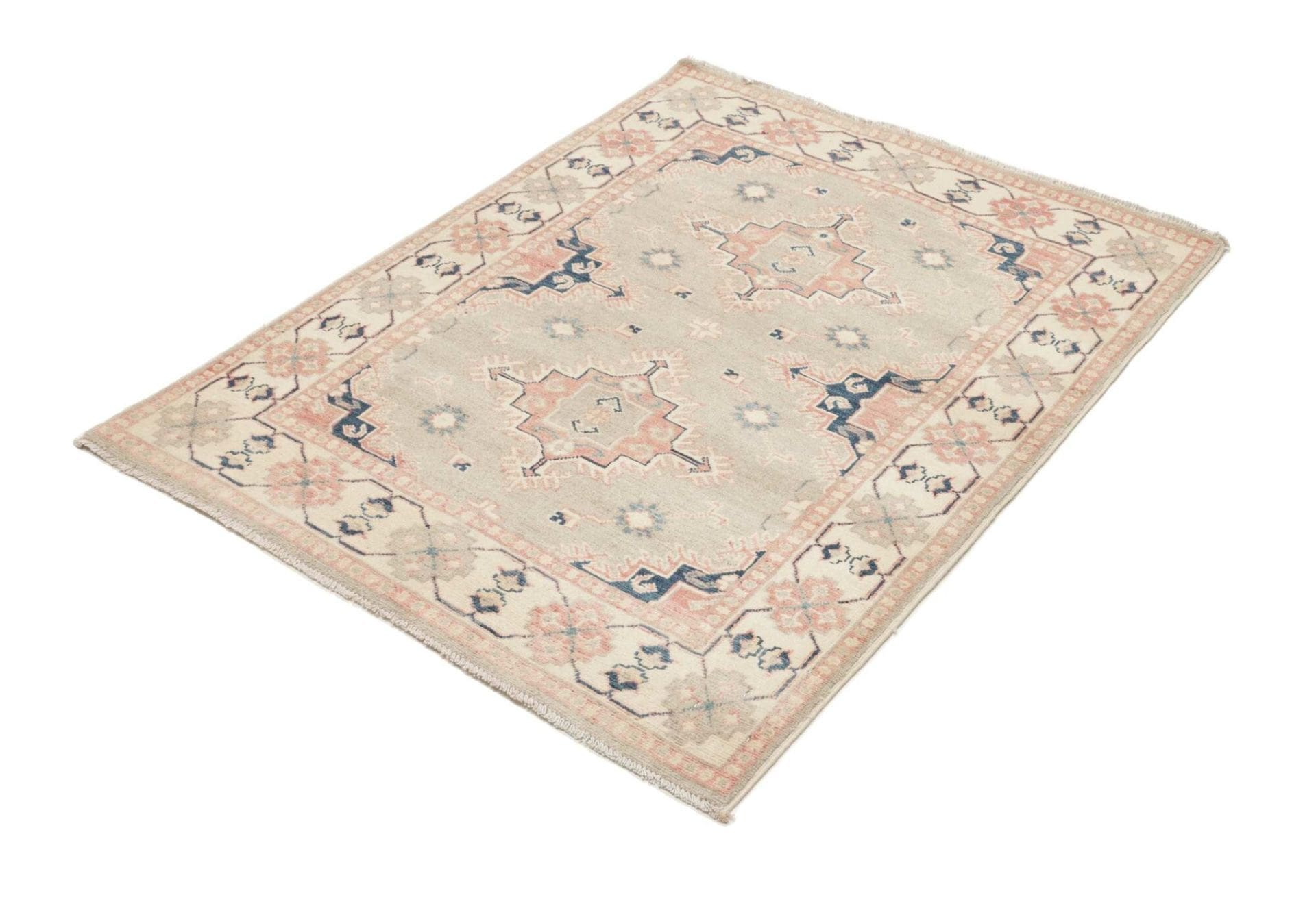 Handgeknüpfter Kazak Orientteppich, 108 × 135 cm, Wolle