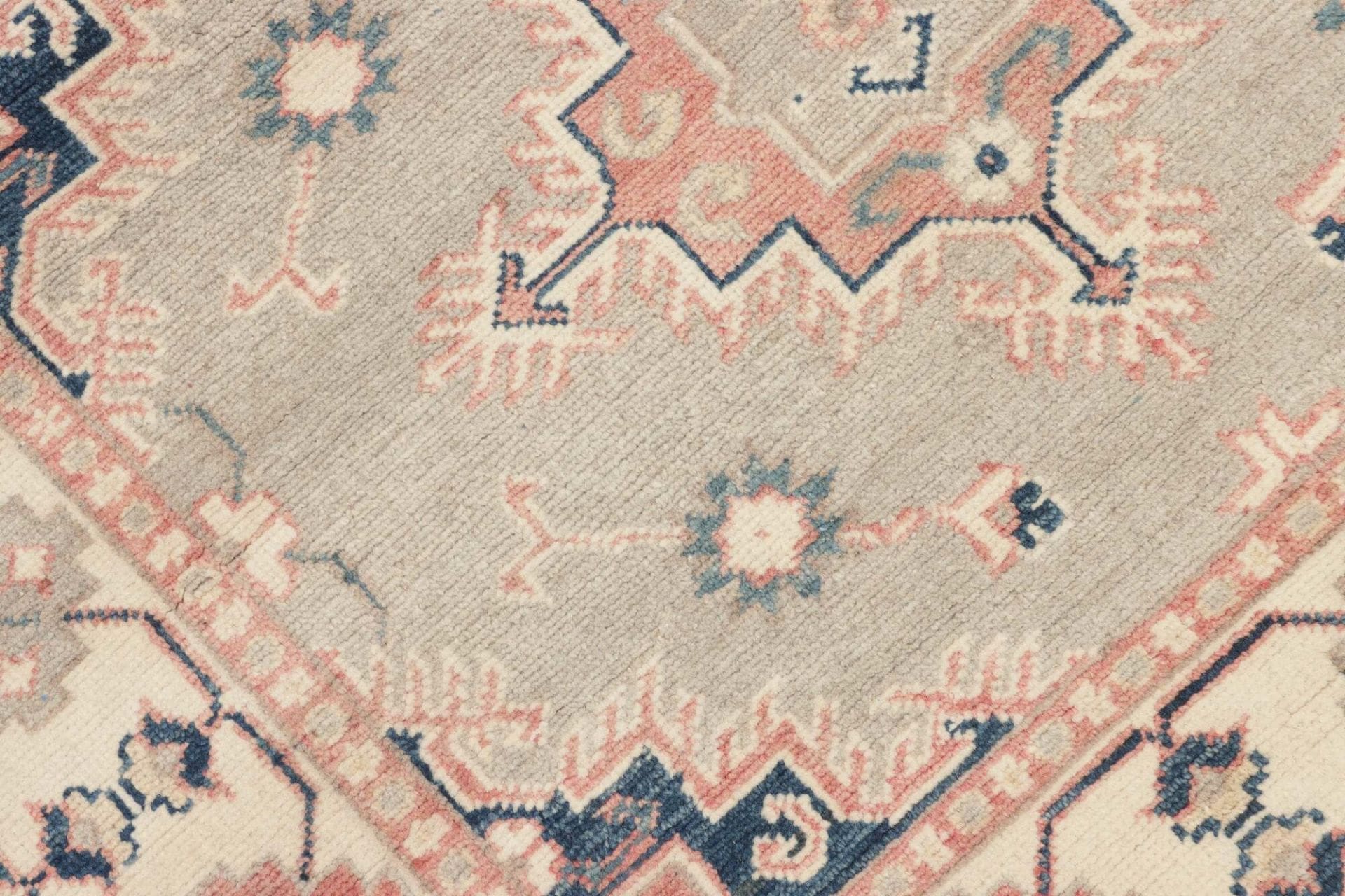 Handgeknüpfter Kazak Orientteppich, 108 × 135 cm, Wolle