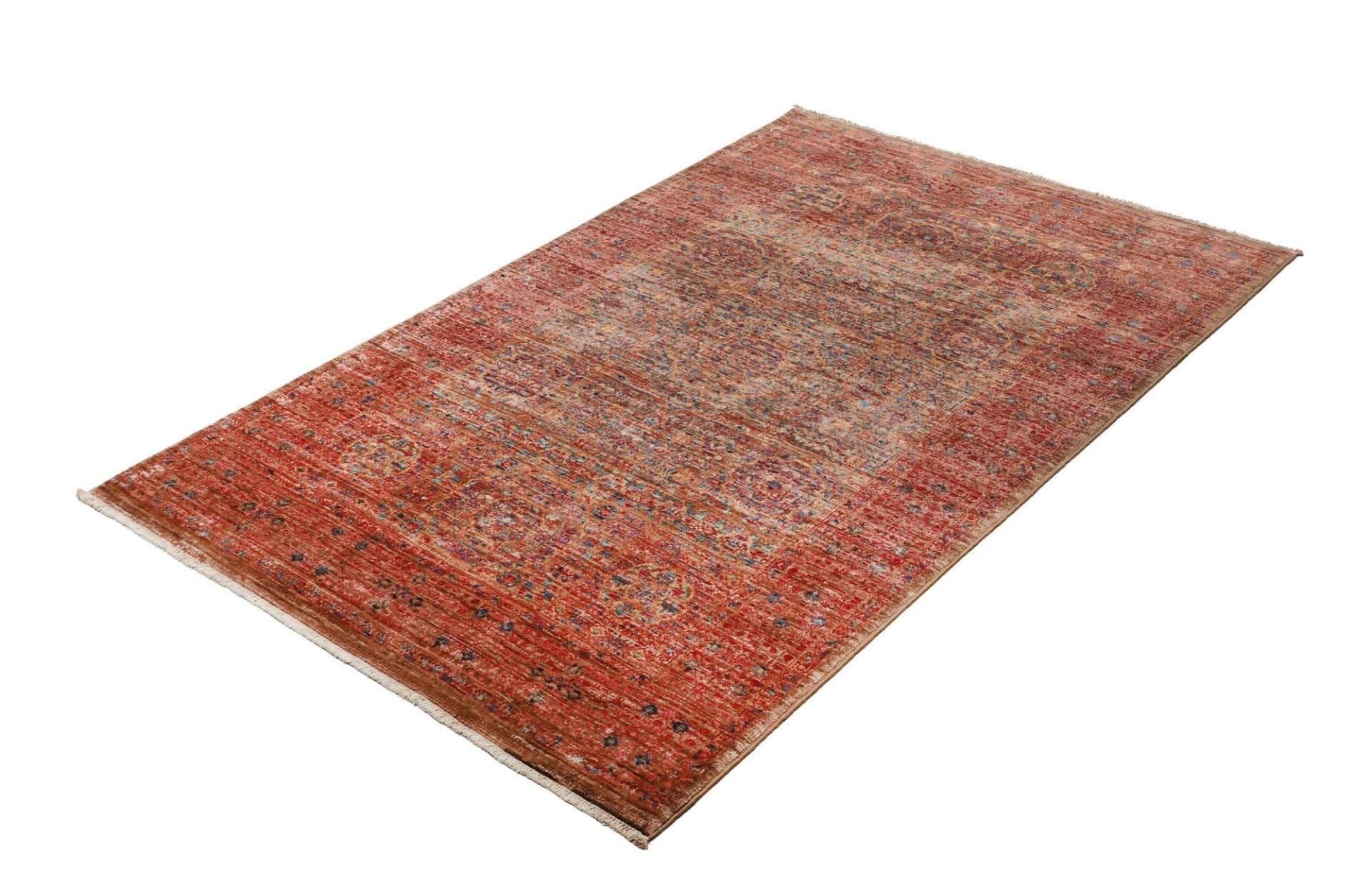Handgeknüpfter Mamluk Orientteppich 101 × 151 cm