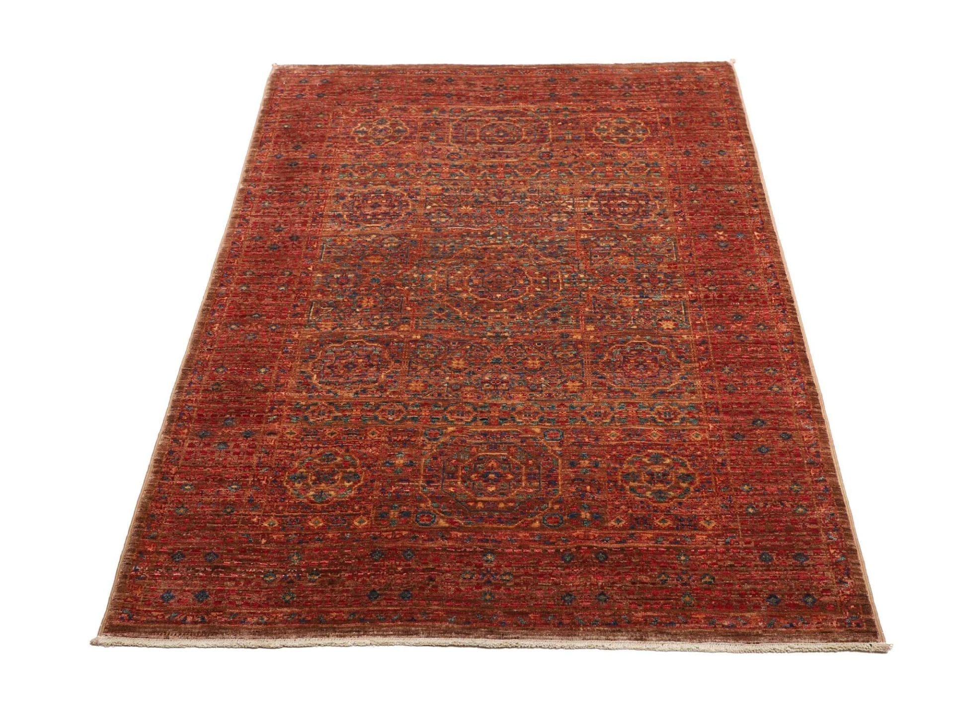 Handgeknüpfter Mamluk Orientteppich 101 × 151 cm