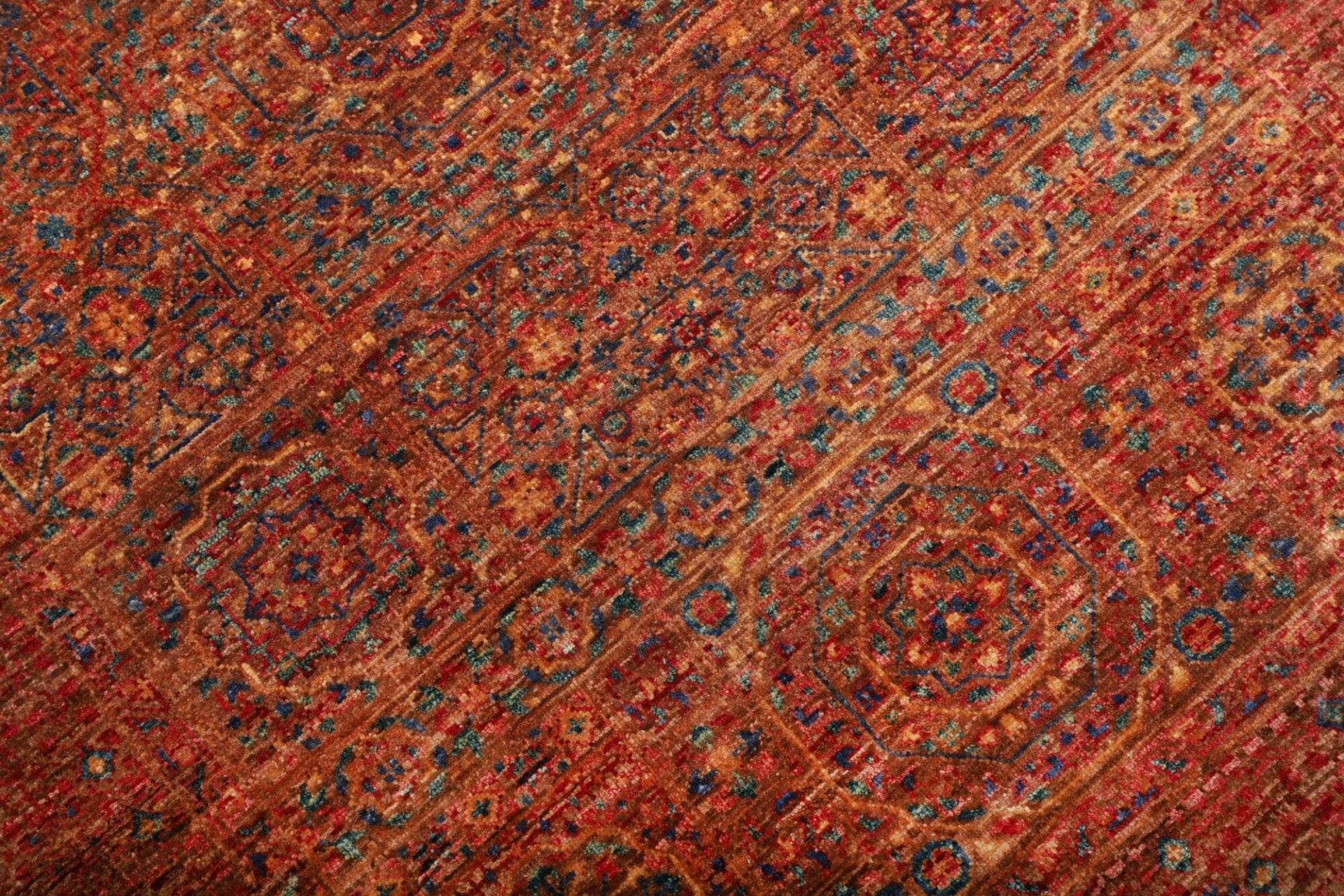 Handgeknüpfter Mamluk Orientteppich, 101 × 151 cm, Wolle