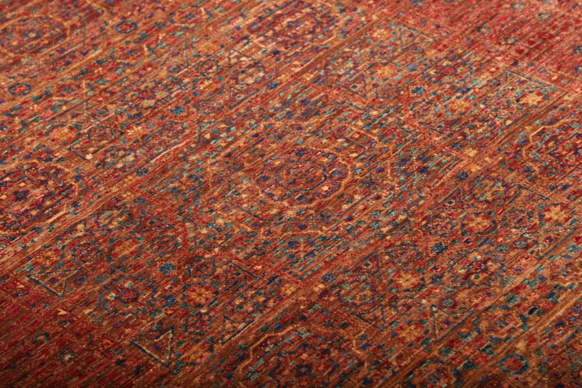 Handgeknüpfter Mamluk Orientteppich, 101 × 151 cm, Wolle