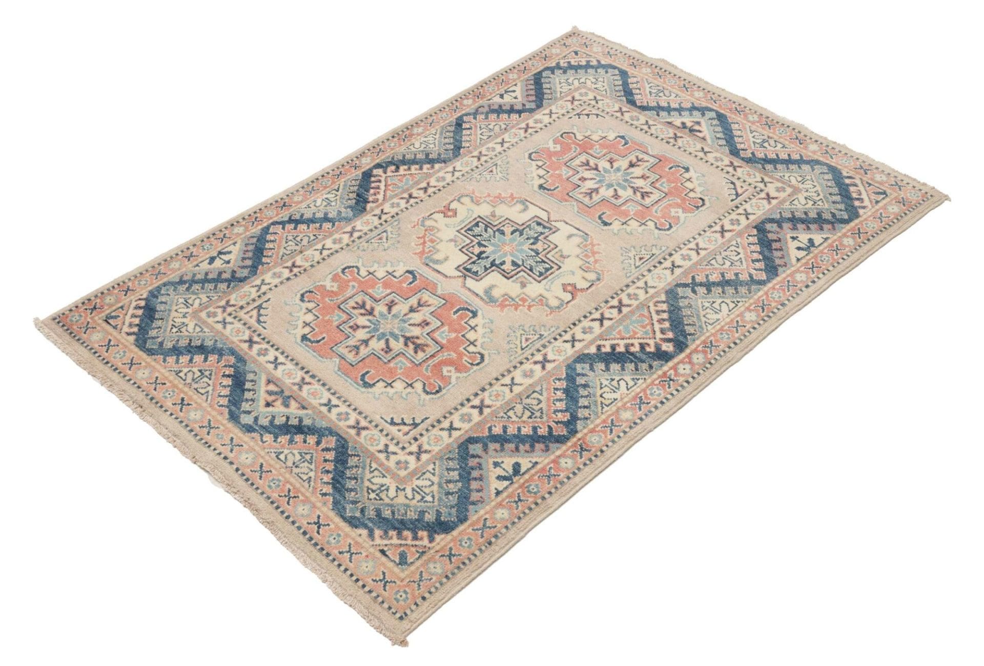 Handgeknüpfter Kazak Orientteppich 99 × 141 cm