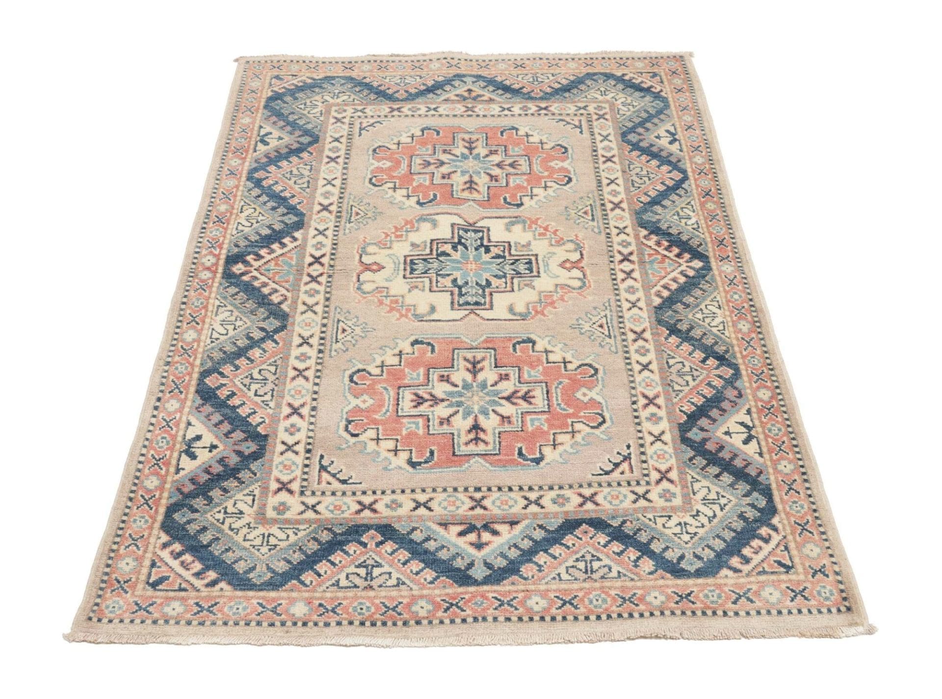 Handgeknüpfter Kazak Orientteppich 99 × 141 cm