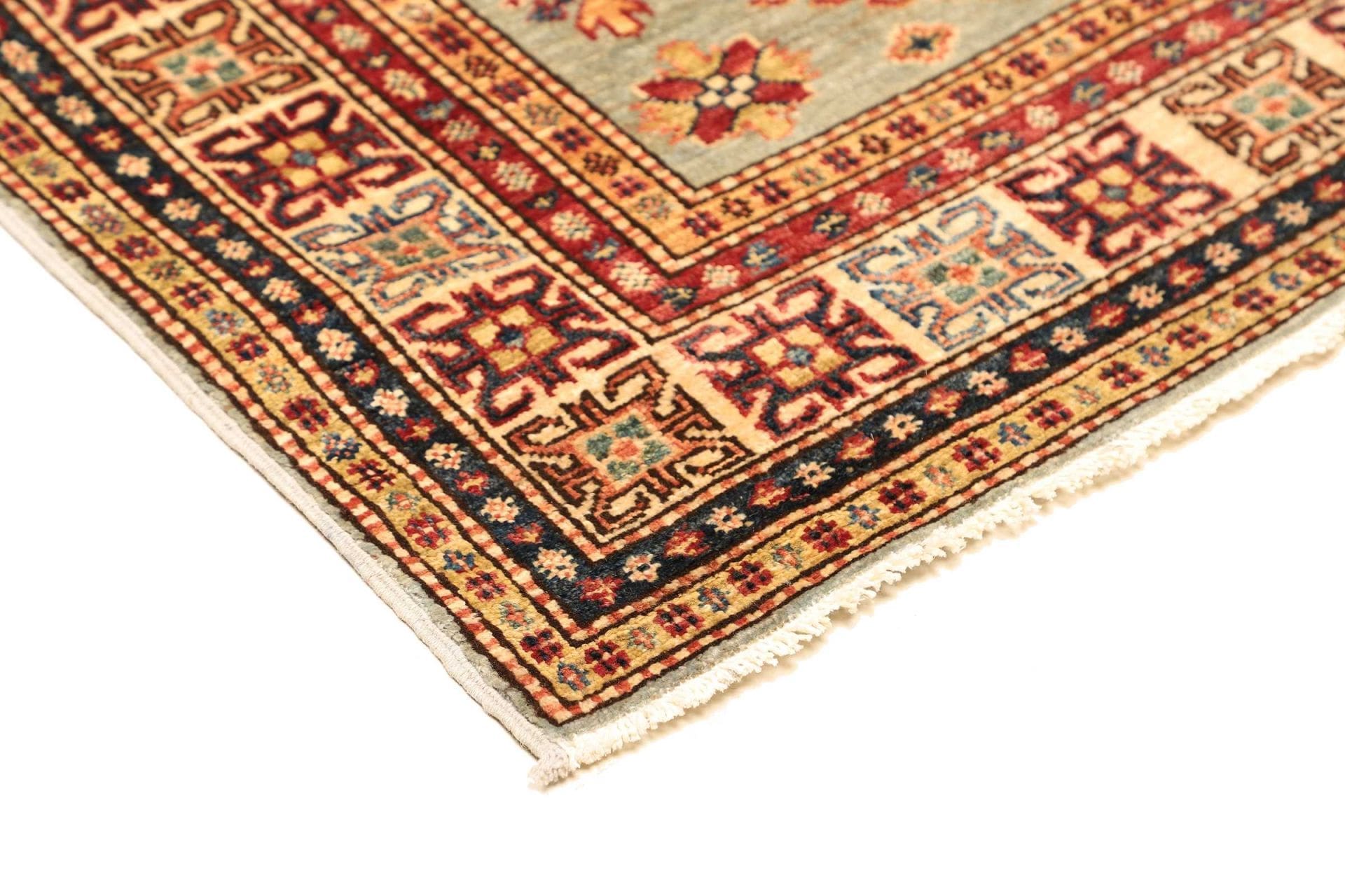 Handgeknüpfter Kazak Orientteppich, 103 × 155 cm, Wolle