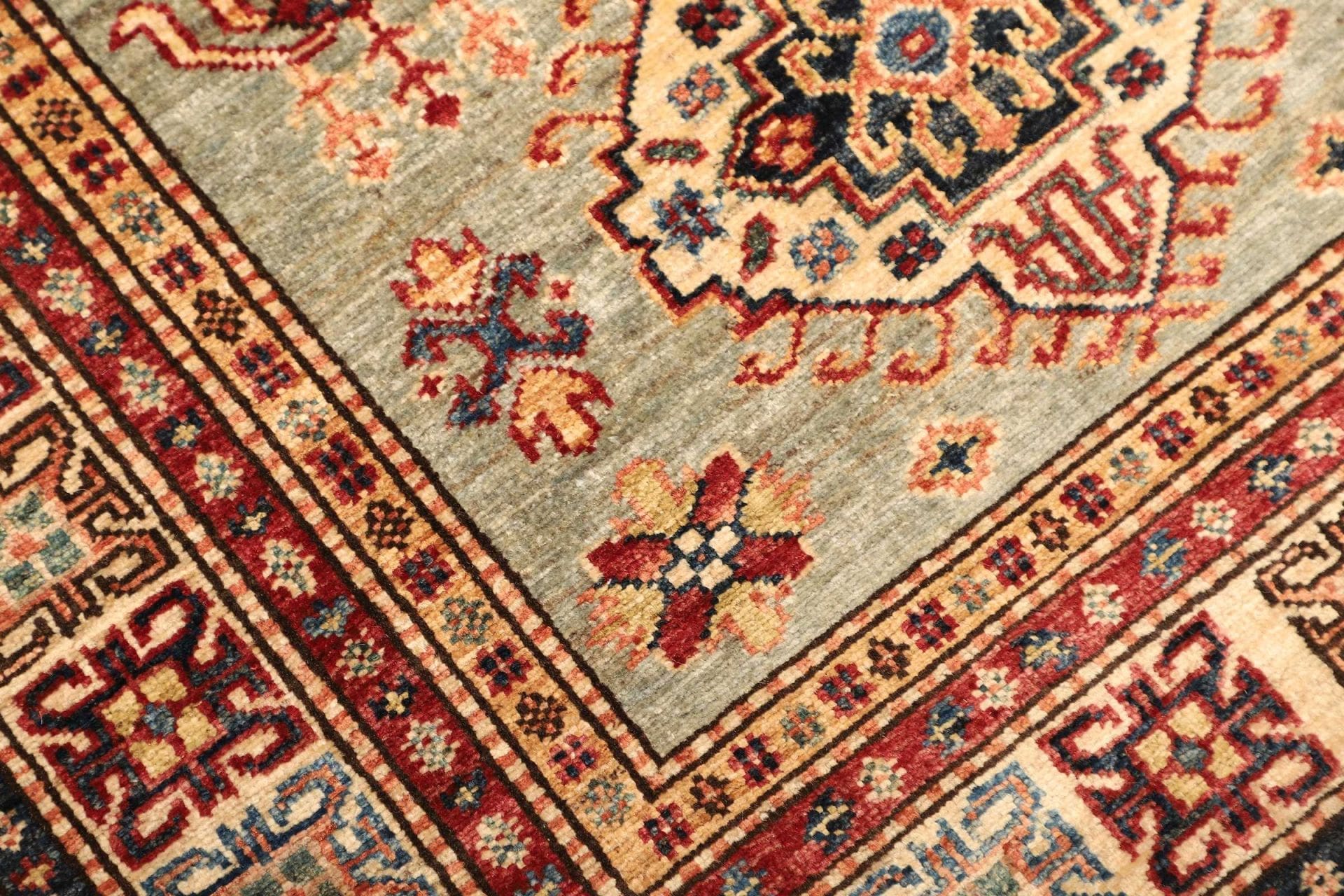 Handgeknüpfter Kazak Orientteppich, 103 × 155 cm, Wolle
