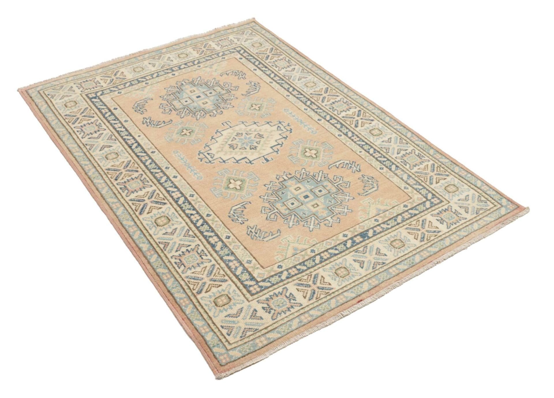 Handgeknüpfter Kazak Orientteppich 105 × 147 cm