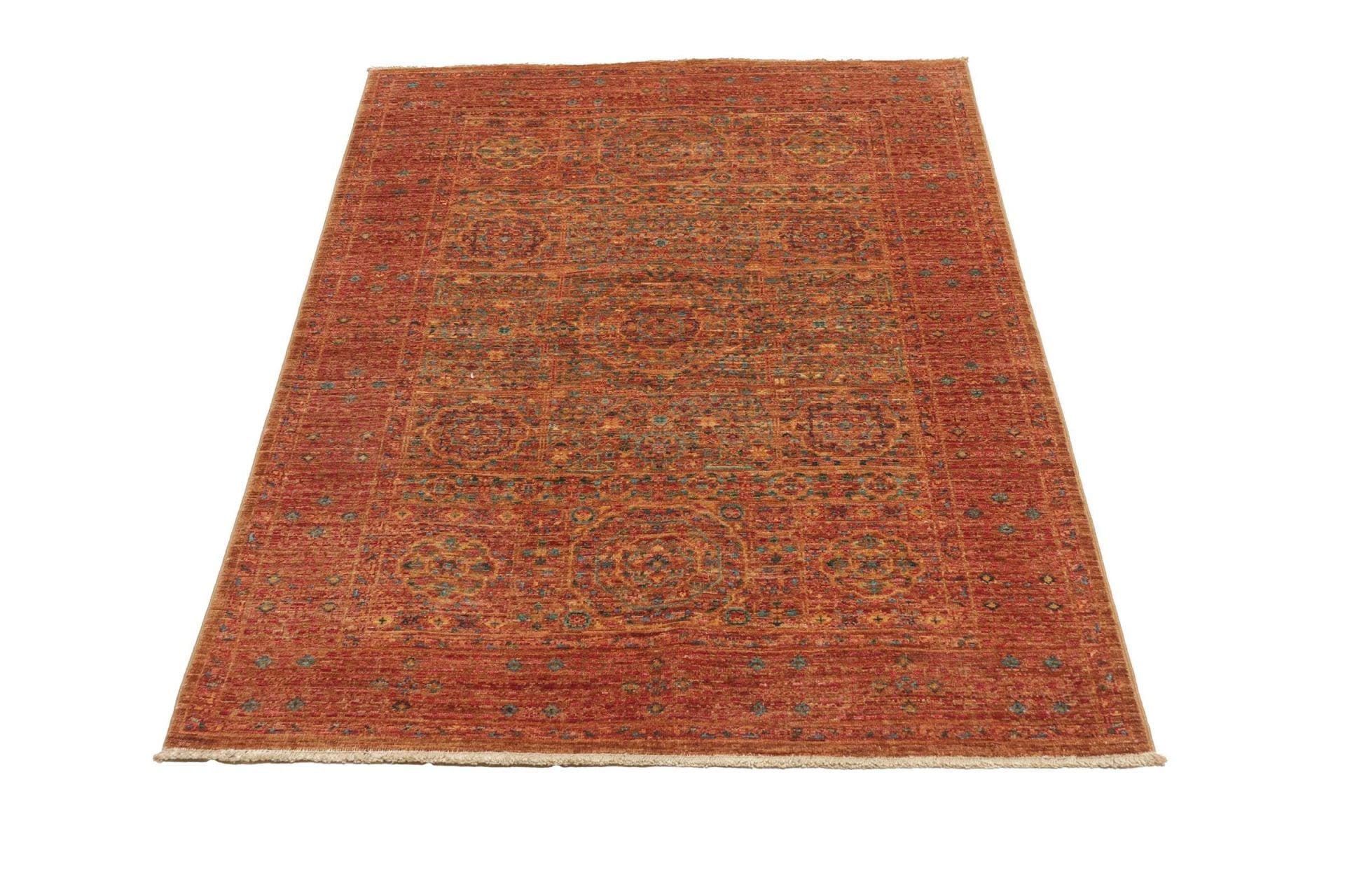 mamluk-orientteppich-102-x-151-cm-aus-schurwolle-handgeknupft-3 Handgeknüpfter Mamluk Orientteppich 102 × 151 cm