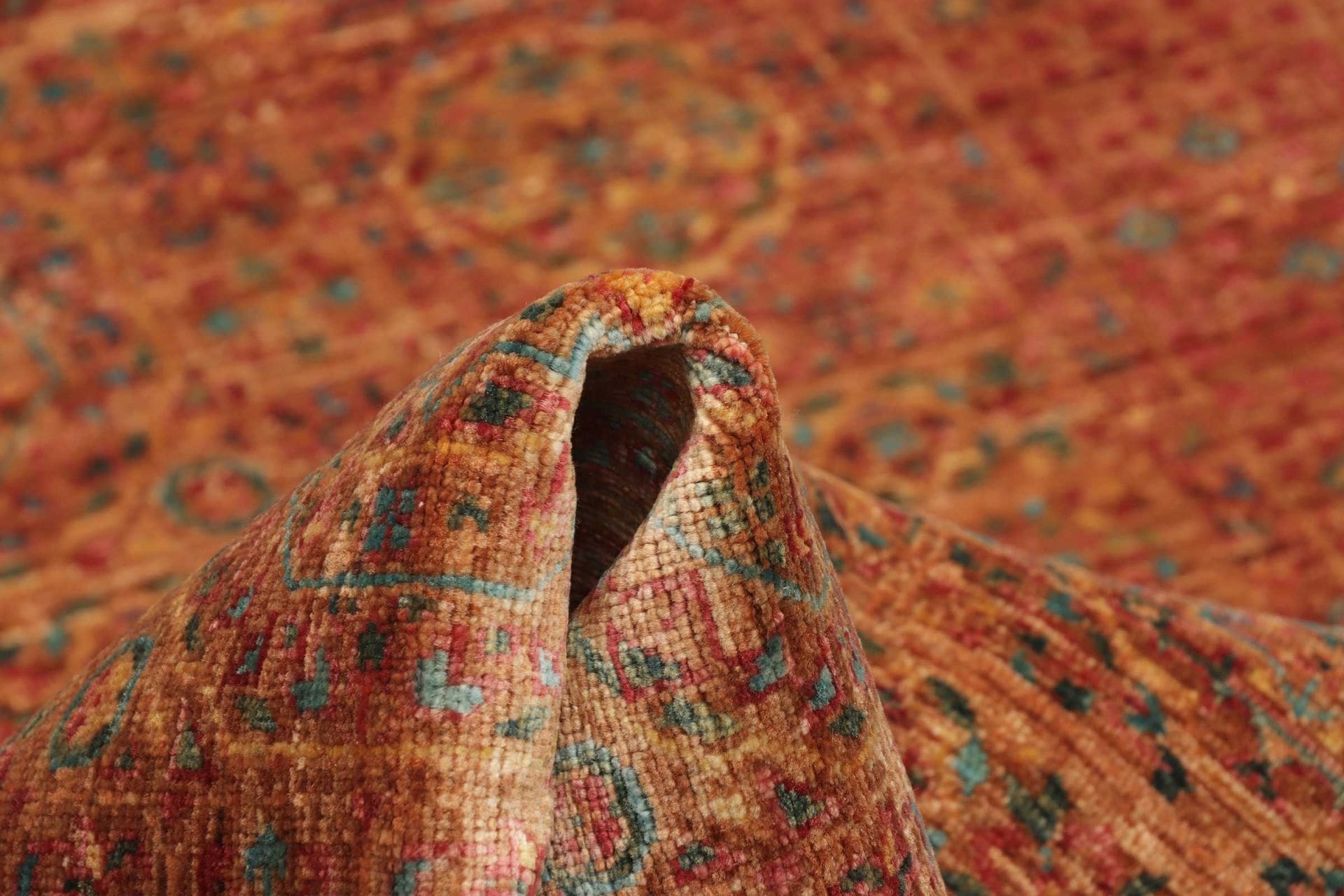 mamluk-orientteppich-102-x-151-cm-aus-schurwolle-handgeknupft-8 Handgeknüpfter Mamluk Orientteppich 102 × 151 cm