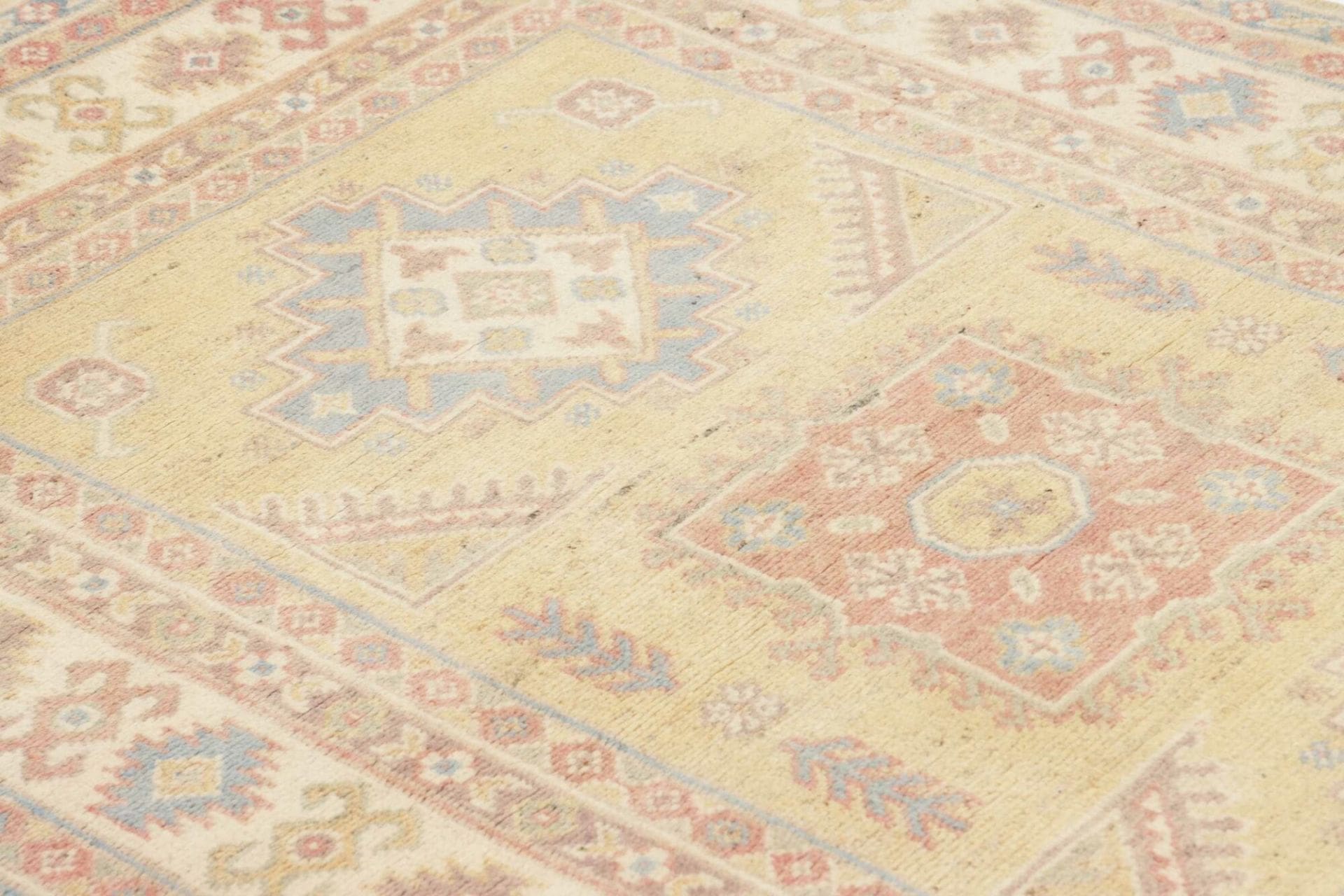 Handgeknüpfter Kazak Orientteppich, 101 × 147 cm, Wolle