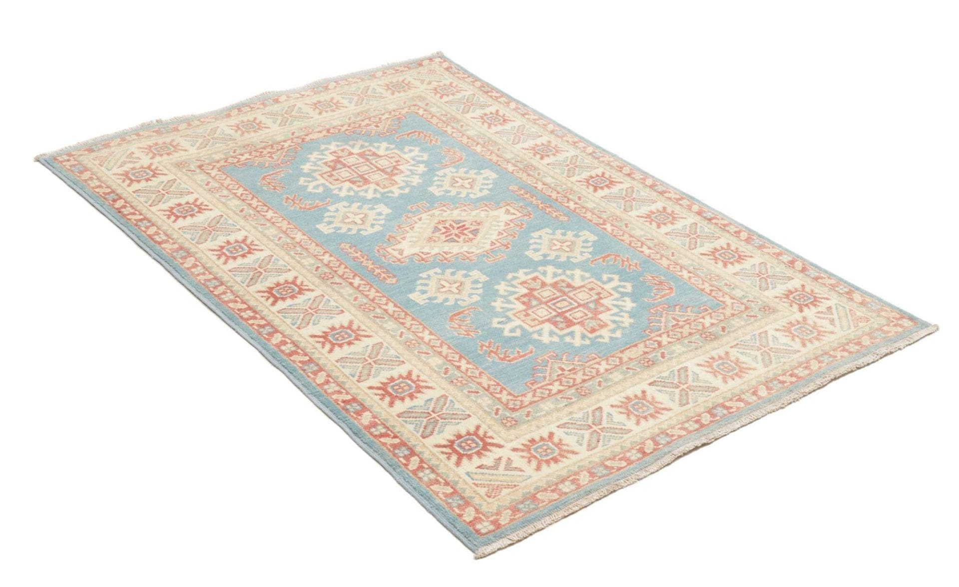 Kazak Orientteppich aus Pakistan, 102 × 149 cm