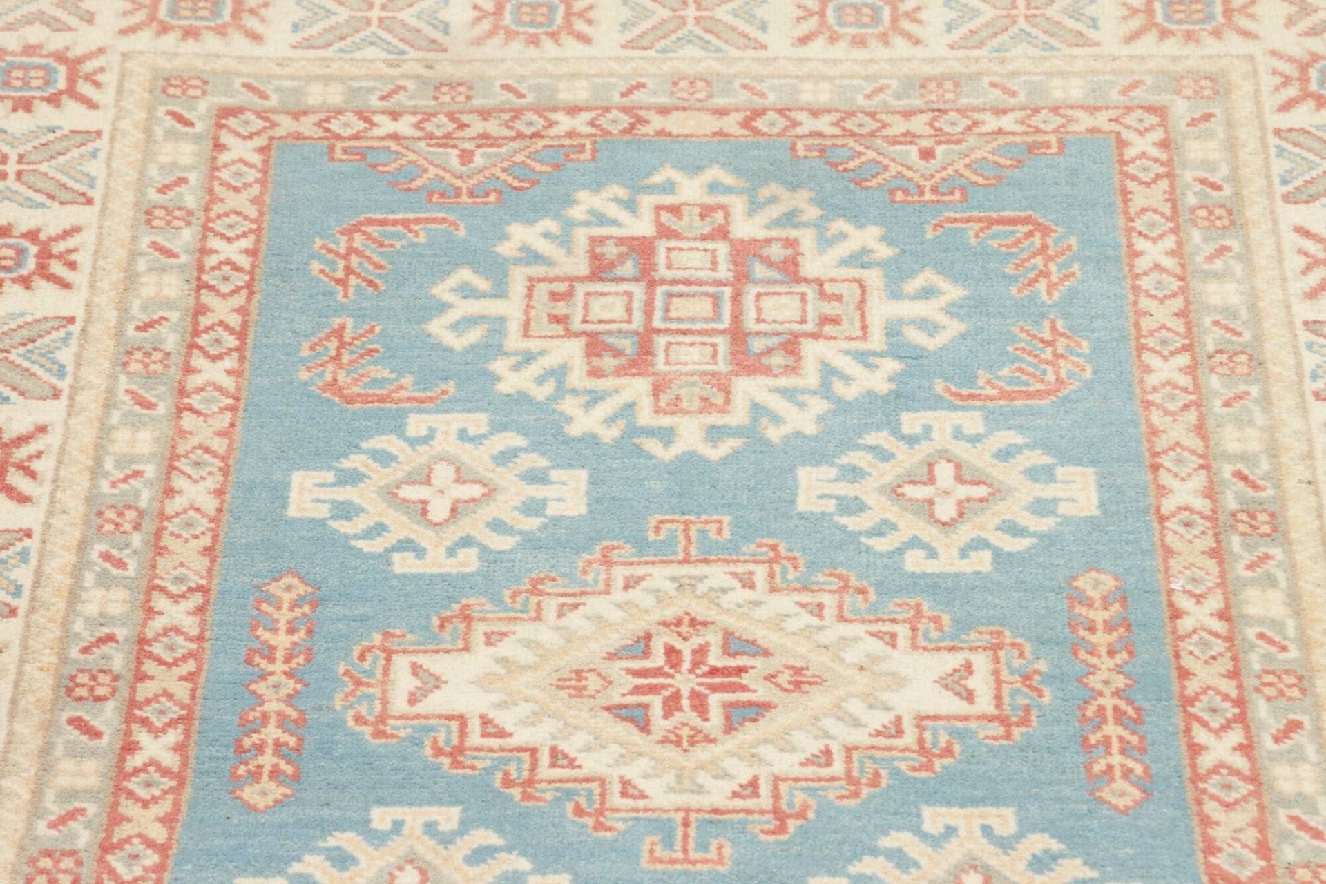 Kazak Orientteppich aus Pakistan, 102 × 149 cm