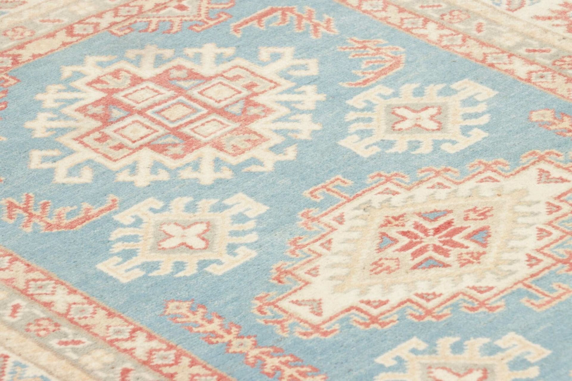 Kazak Orientteppich aus Pakistan, 102 × 149 cm