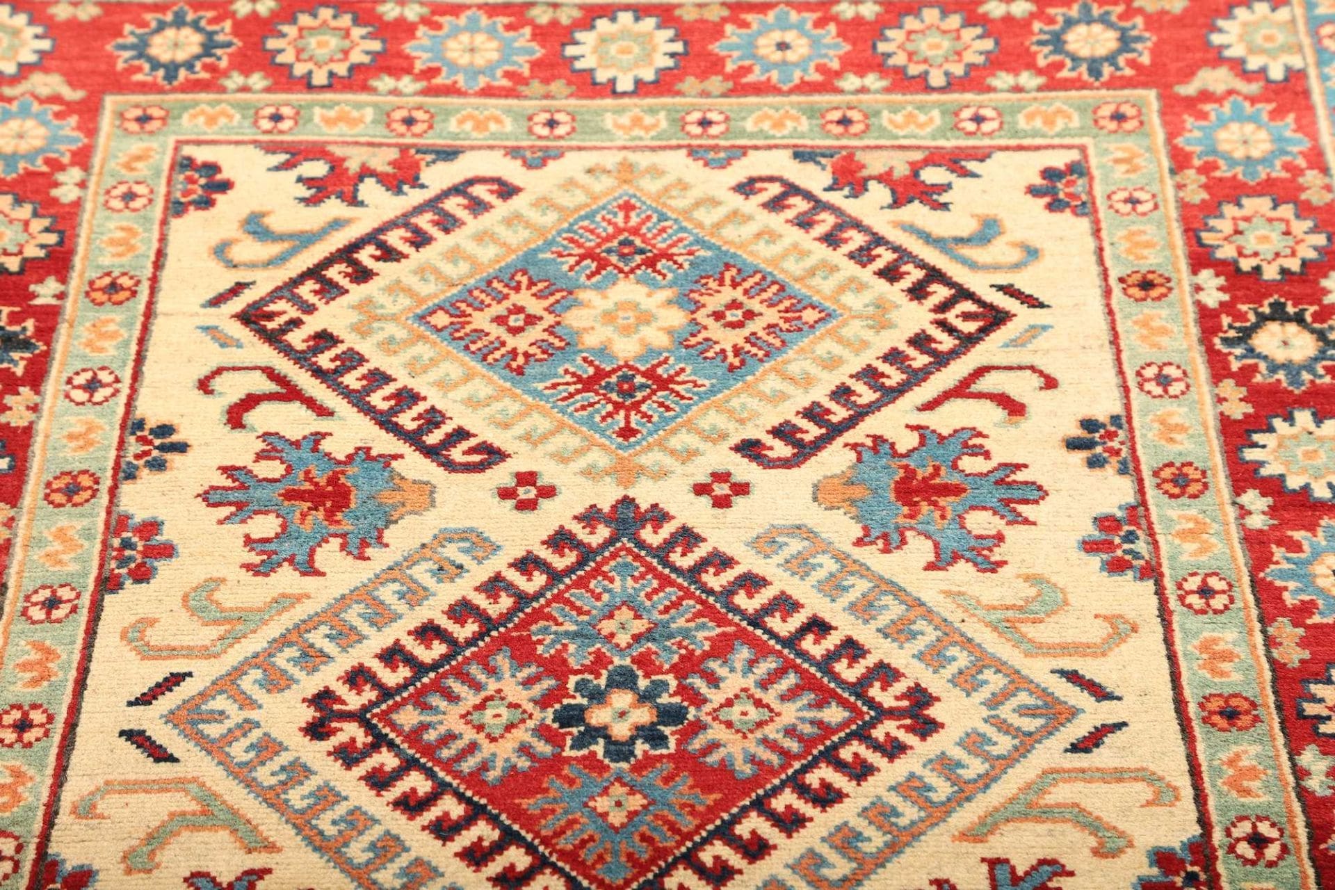 Kazak Orientteppich aus Pakistan, 104 × 152 cm