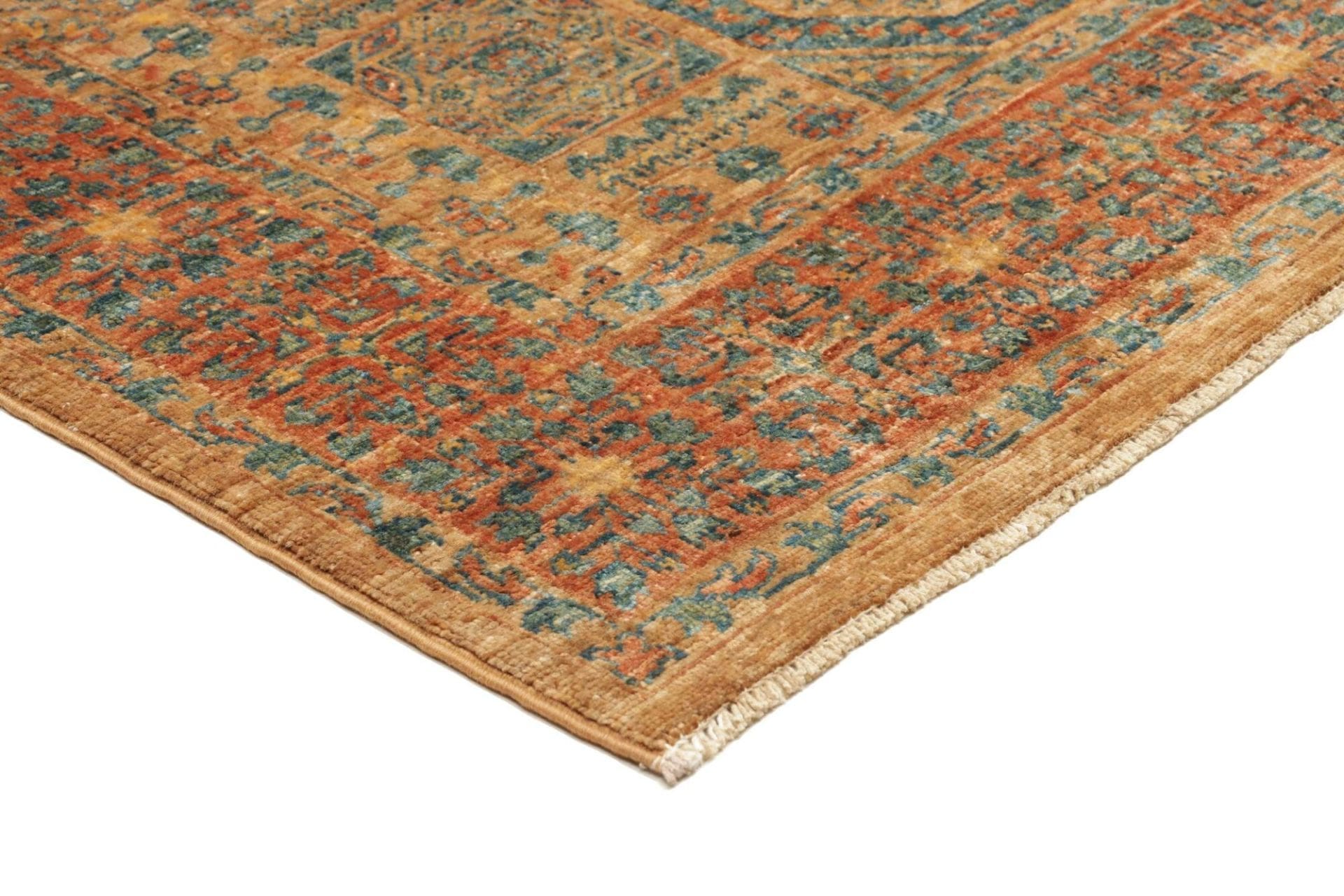 Handgeknüpfter Mamluk Orientteppich, 103 × 158 cm, Wolle