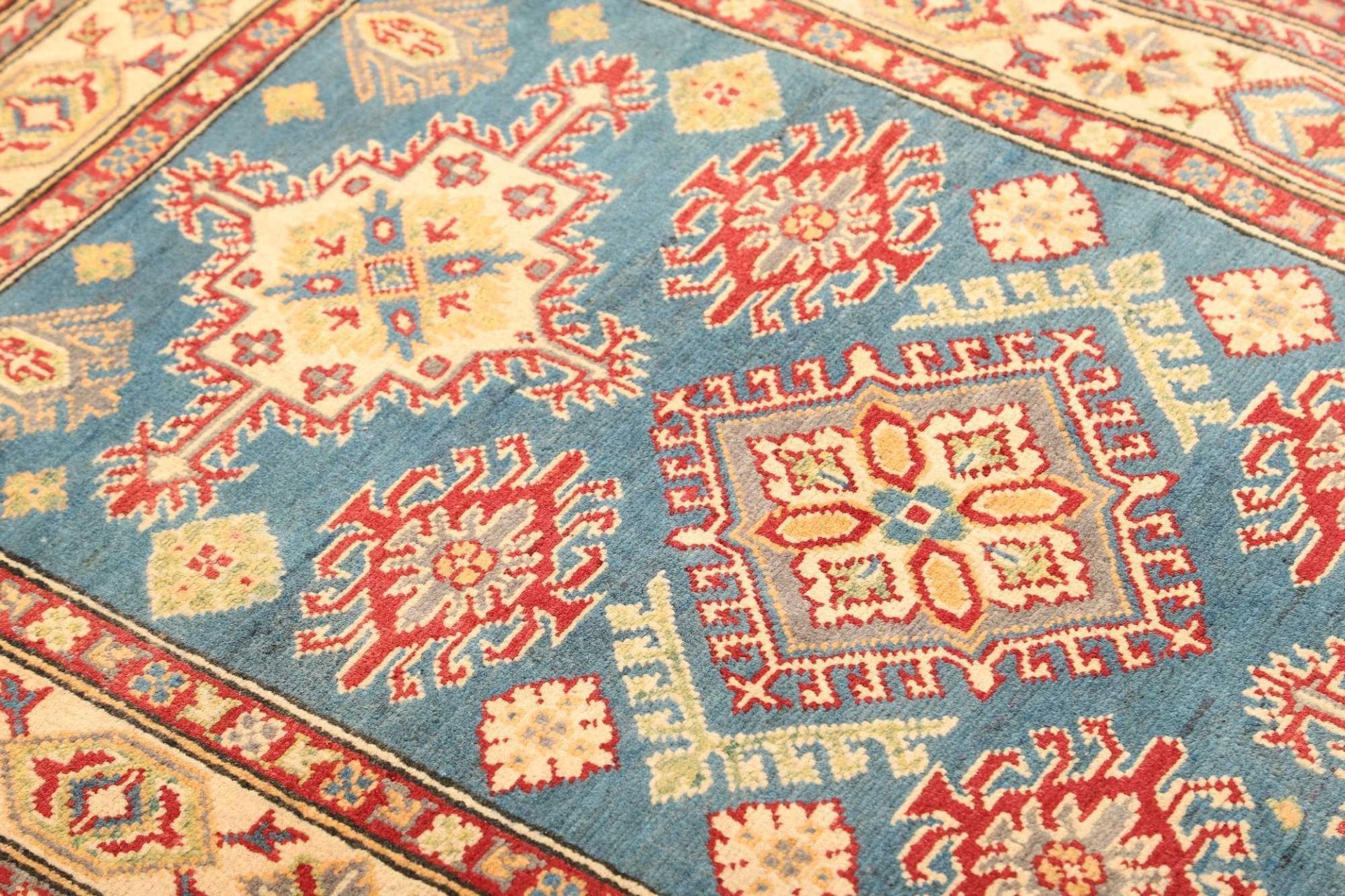 Handgeknüpfter Kazak Orientteppich, 101 × 150 cm, Wolle