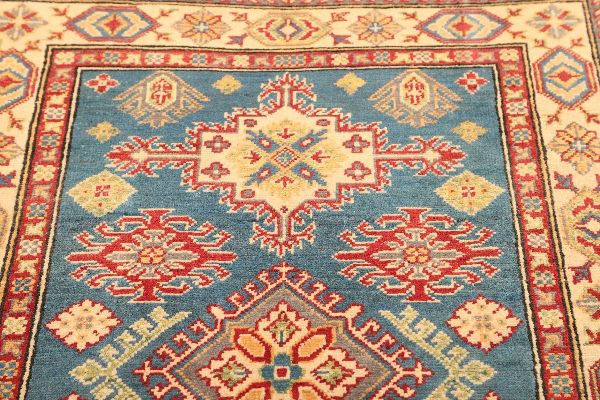 Handgeknüpfter Kazak Orientteppich, 101 × 150 cm, Wolle