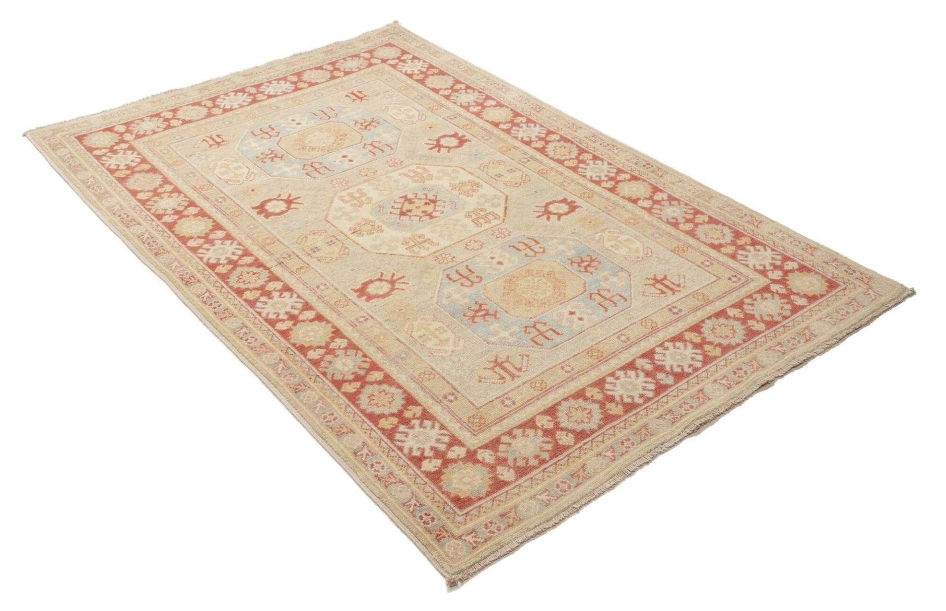 Kazak Orientteppich 121 × 181 cm aus Wolle, handgeknüpft